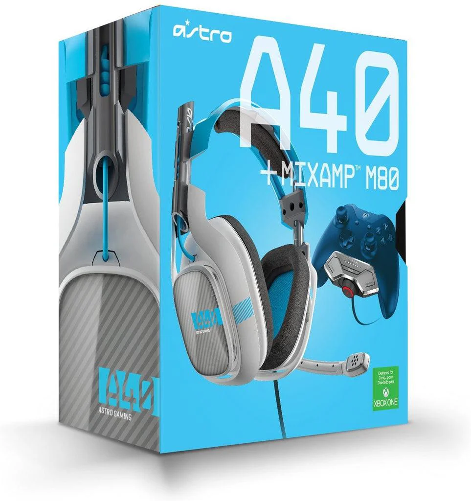 ASTRO A40 + MIXAMP M80 Xboxone Light Grey/Blue - Image 5