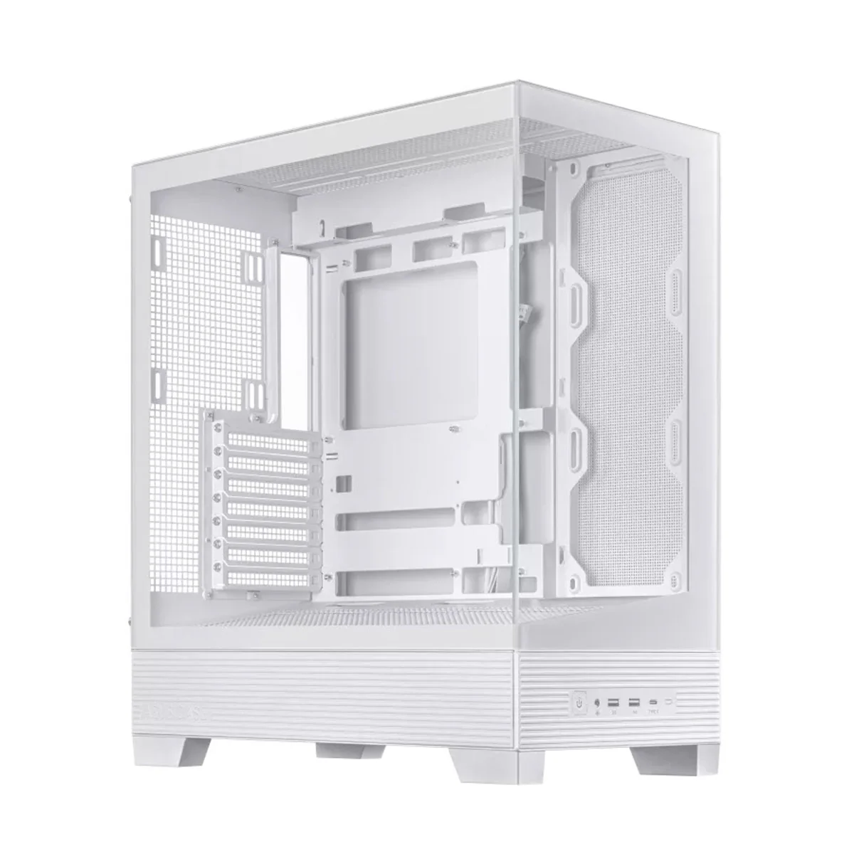 Asus A31 ATX Mid Tower PC Case (Black, White) - Image 19