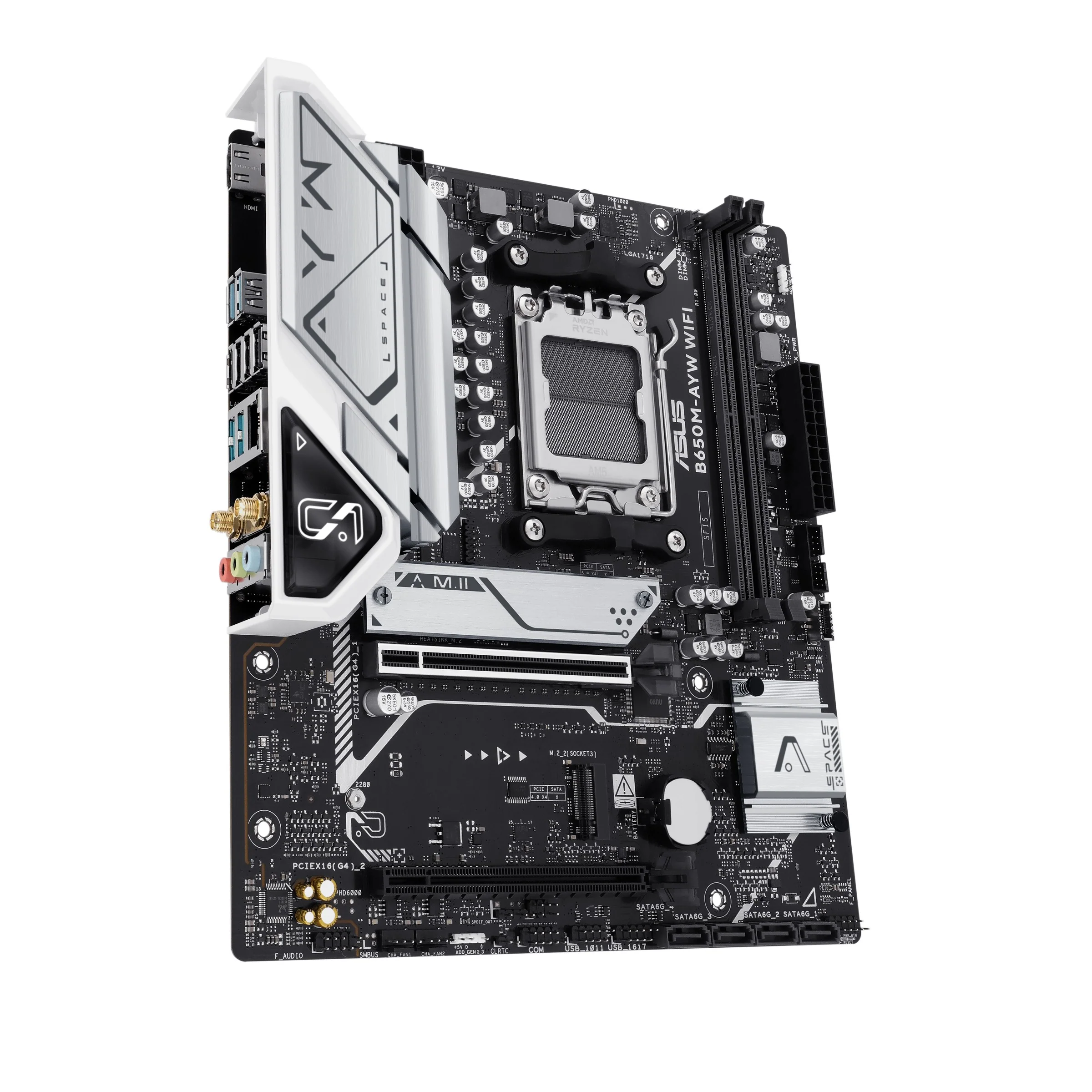 Asus B650M-AYW WiFi DDR5 AMD Motherboard - Image 3