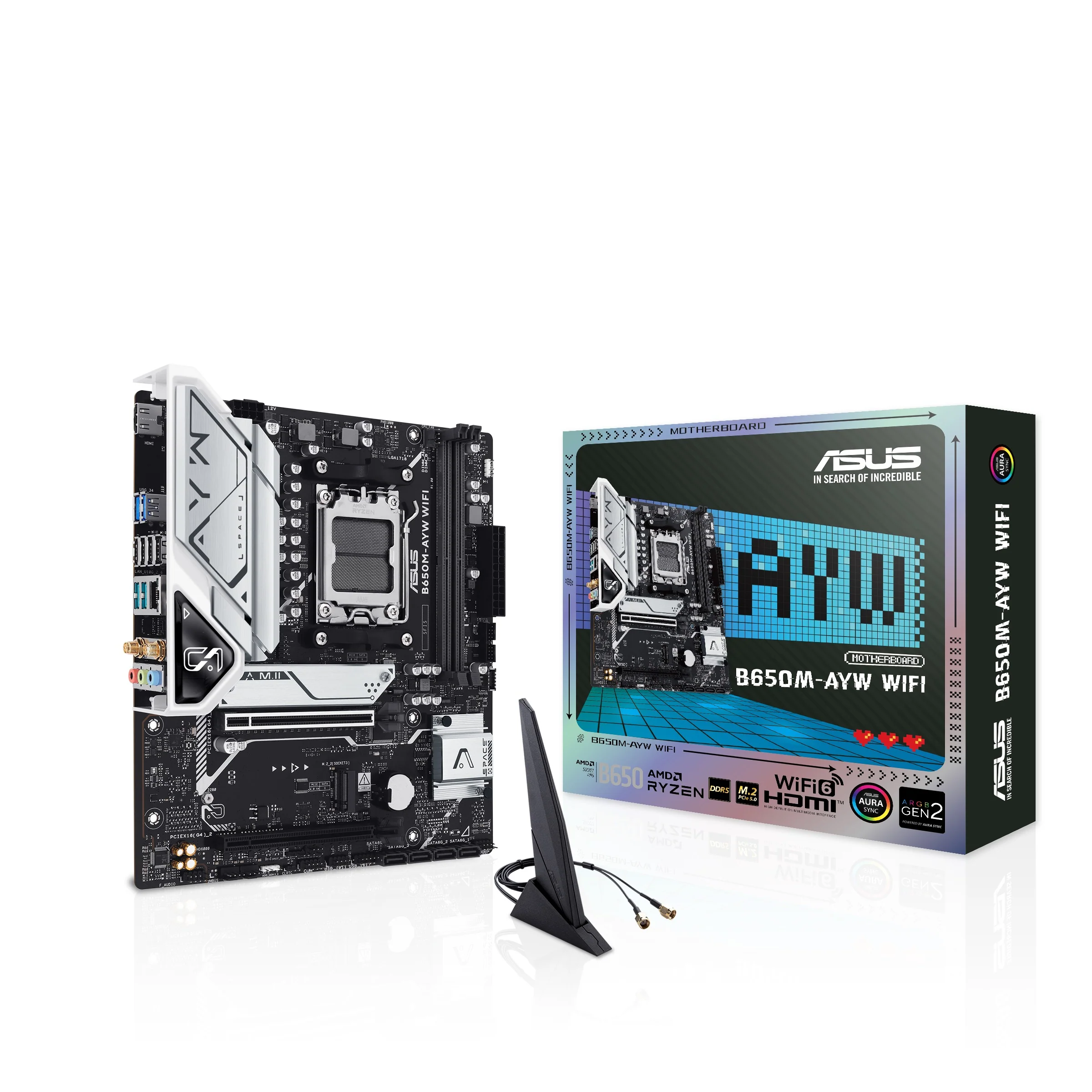 Asus B650M-AYW WiFi DDR5 AMD Motherboard - Image 7