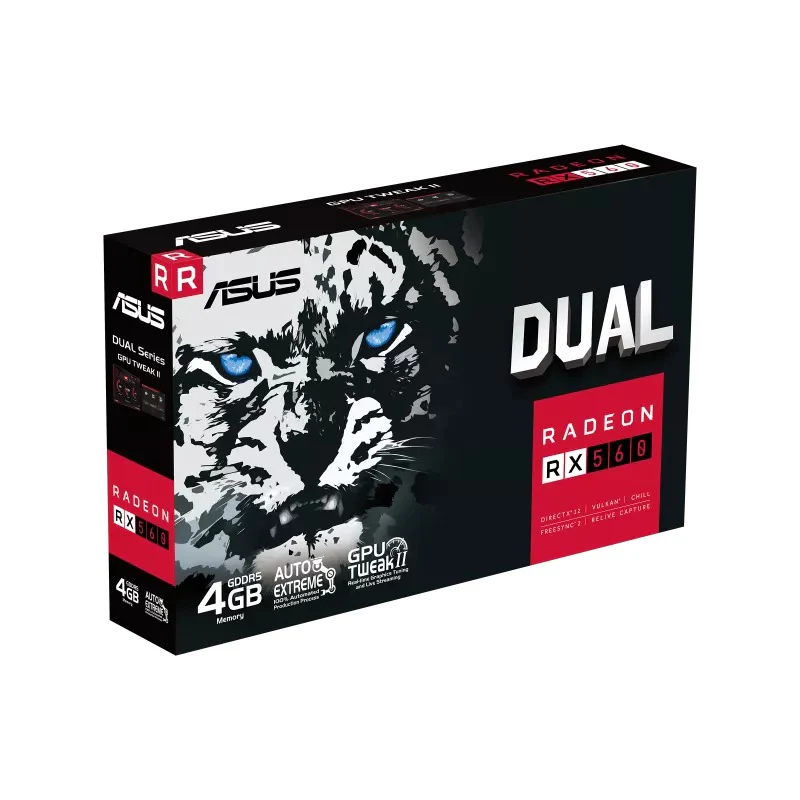 Asus Dual AMD Radeon RX 560 4GB GDDR5 Graphics Card - Image 7