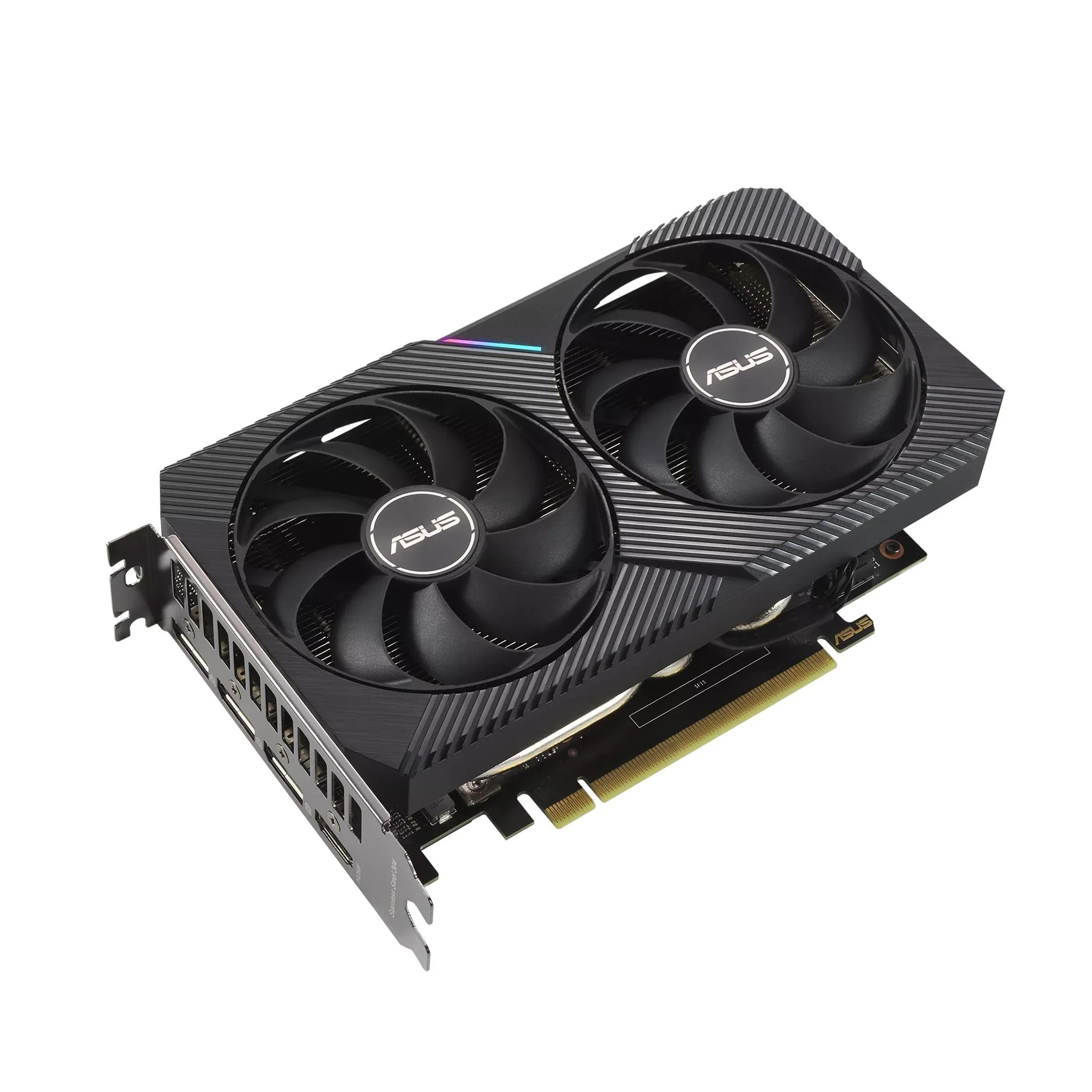 ASUS Dual GeForce RTX 3060 TI 08G Mini V2 Graphics Card - Image 2