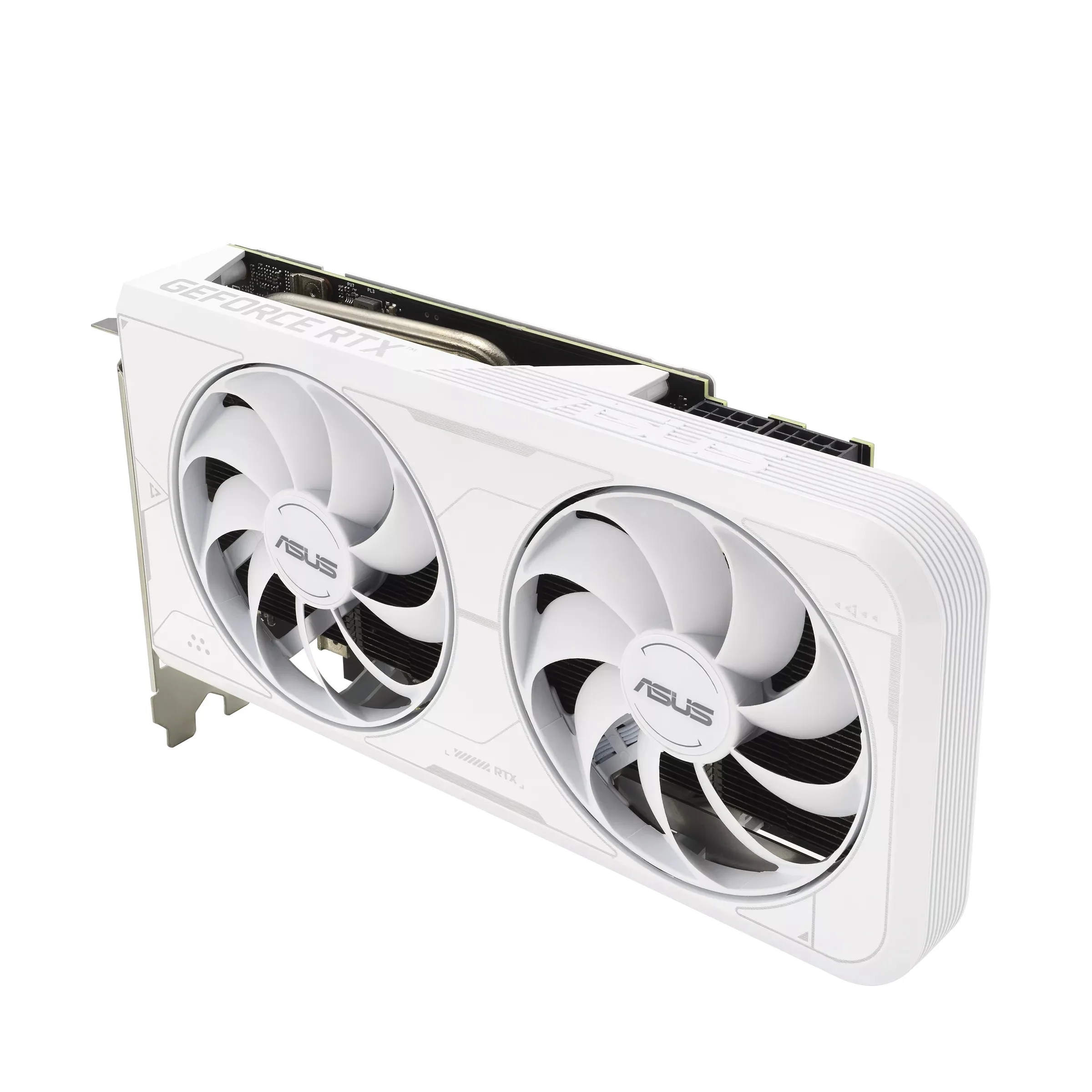 Asus Dual GeForce RTX 3060 TI OC 8GB GDDR6X Graphics Card (White) - Image 3