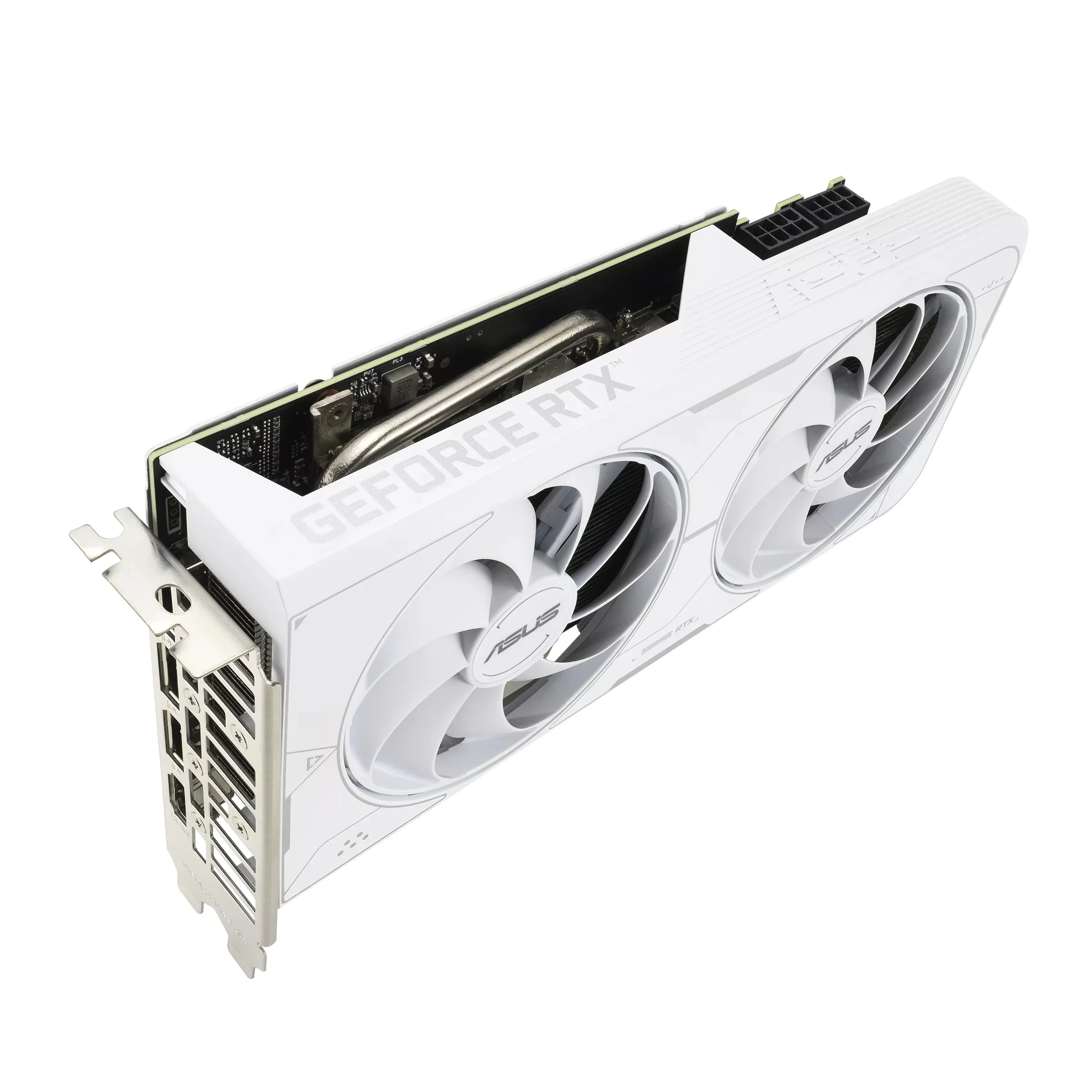 Asus Dual GeForce RTX 3060 TI OC 8GB GDDR6X Graphics Card (White) - Image 5