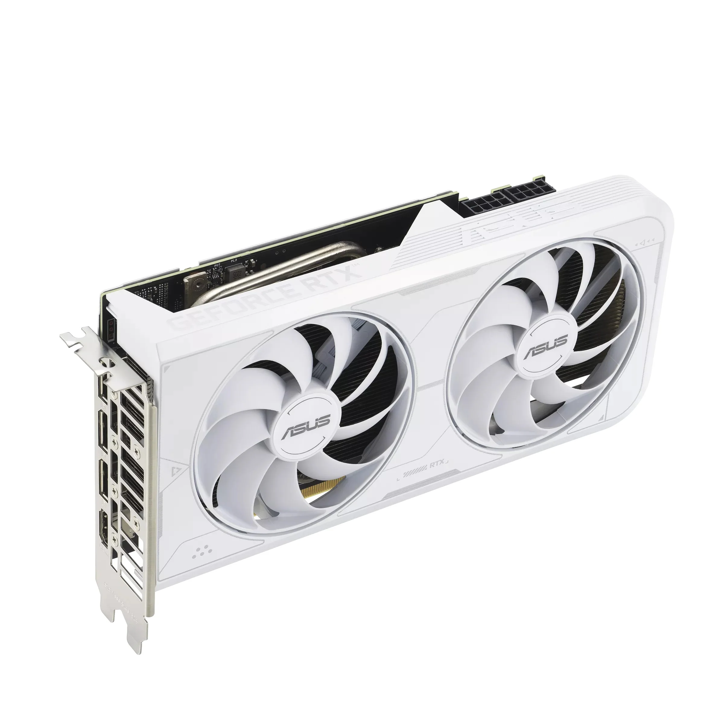 Asus Dual GeForce RTX 3060 TI OC 8GB GDDR6X Graphics Card (White) - Image 7