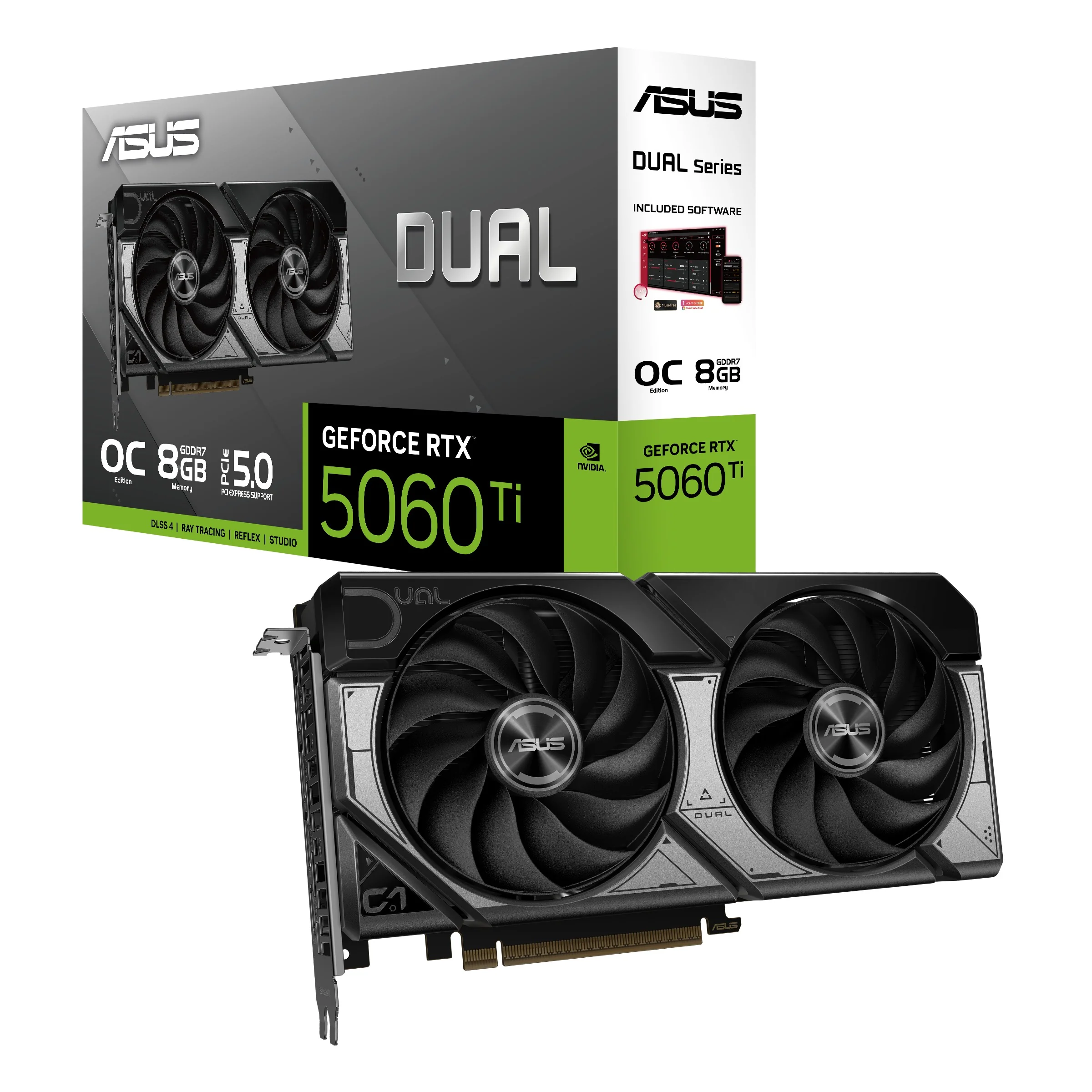 Asus Dual Geforce RTX 5060 Ti 8GB GDDR7 OC Edition Graphics Card - Image 10