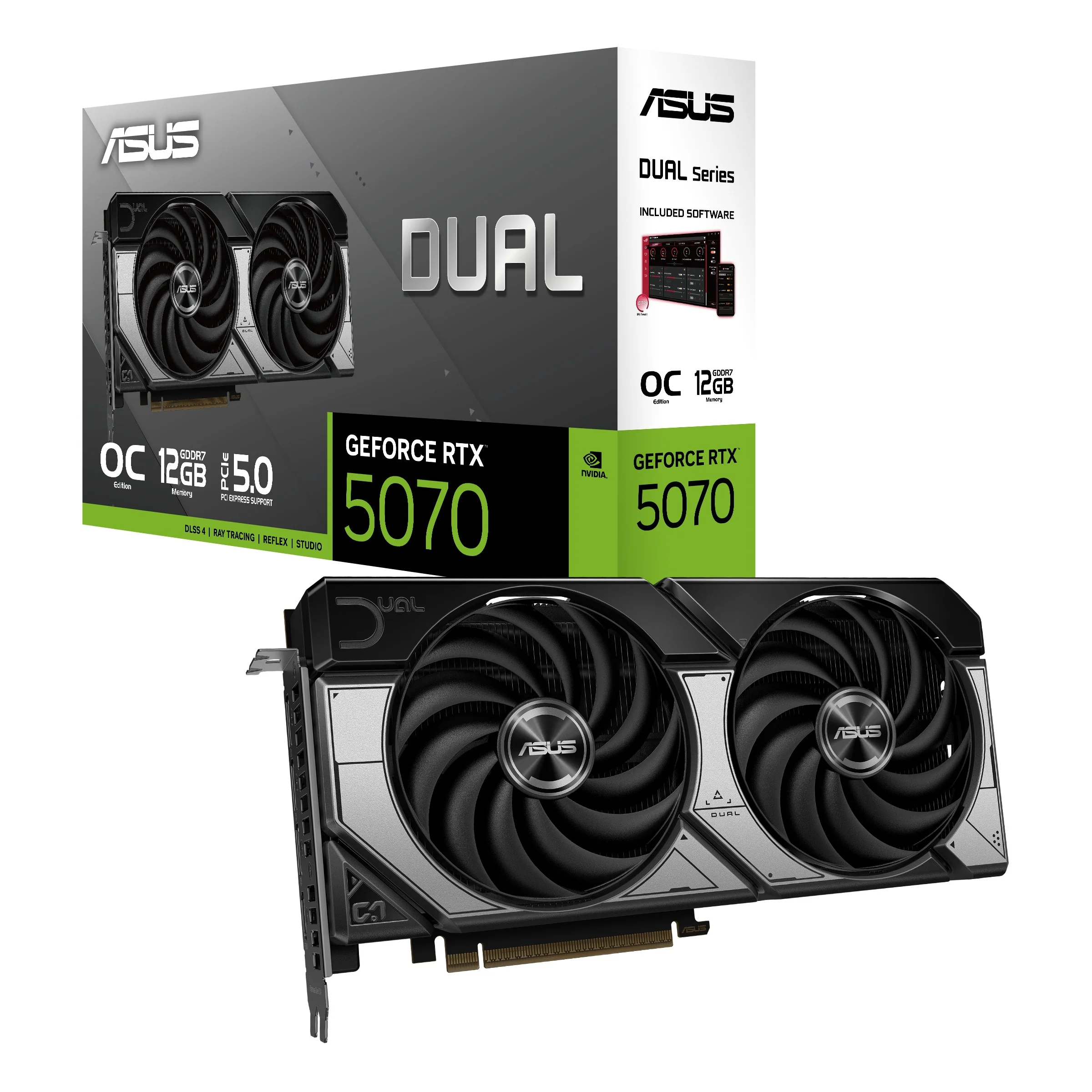 Asus Dual GeForce RTX 5070 OC 12GB GDDR7 Graphics Card - Image 11