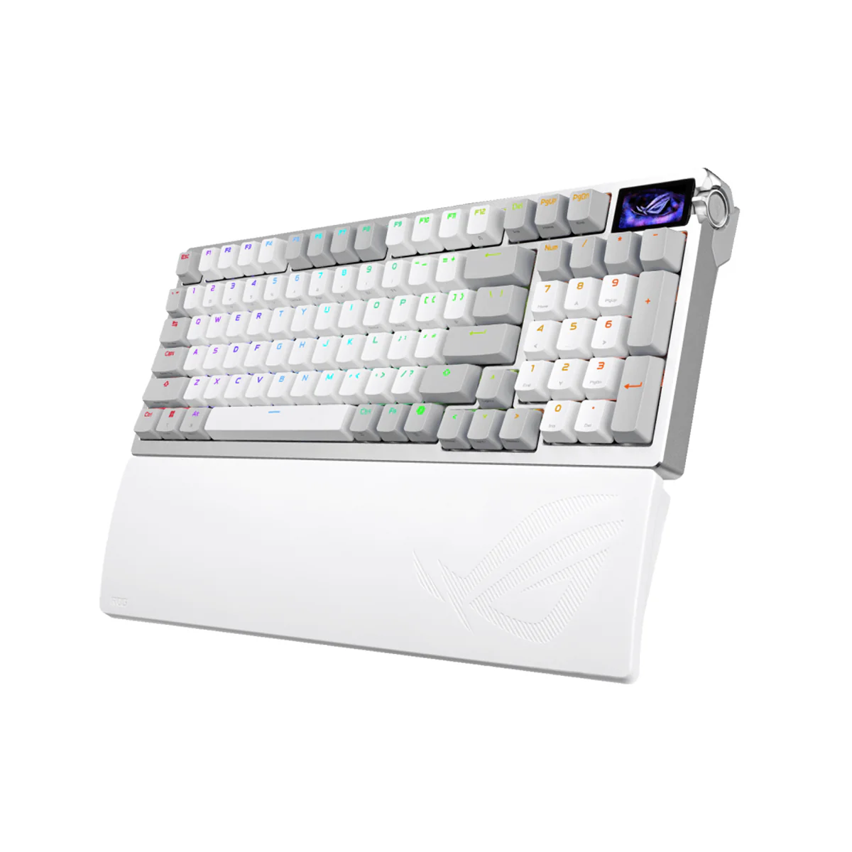 Asus M902 ROG Azoth 96% Wireless Analog Gaming Keyboard (ROG HFX V2 Magnetic Switch) (White) - Image 3