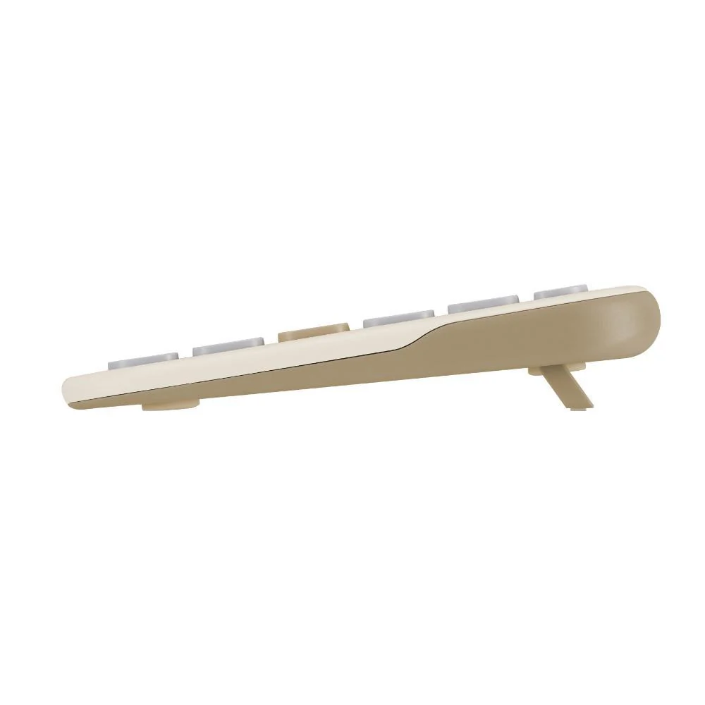 Asus Marshmallow KW100 Wireless Keyboard (Oat Milk) - Image 6