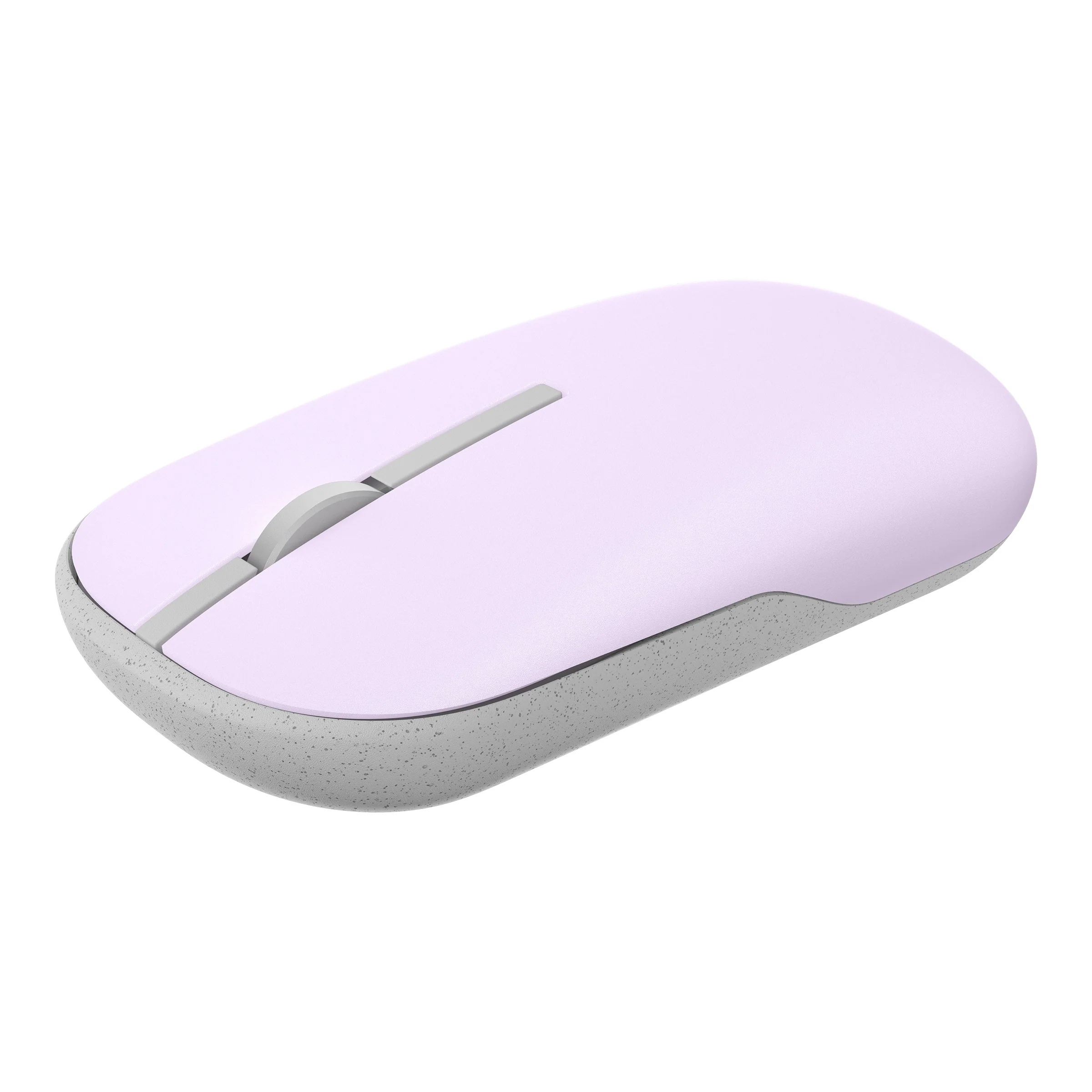 Asus Marshmallow MD100 Portable Wireless Mouse (Mist Purple) + Brave Green Cover - Image 4