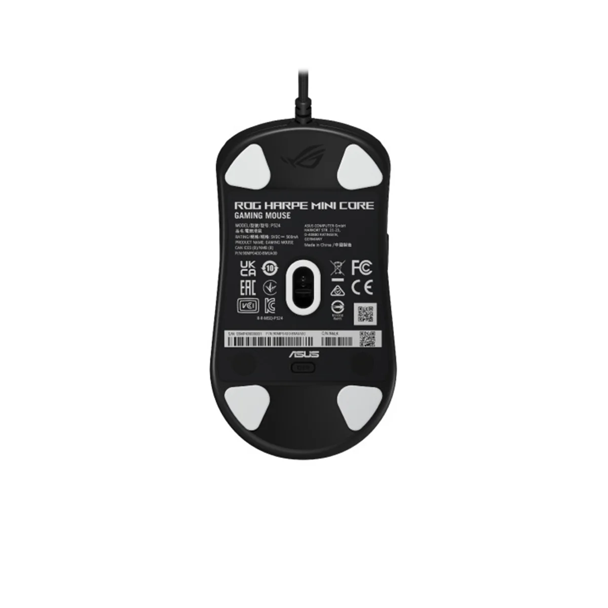 Asus P524 ROG Harpe Mini Core Gaming Mouse (Black) - Image 7