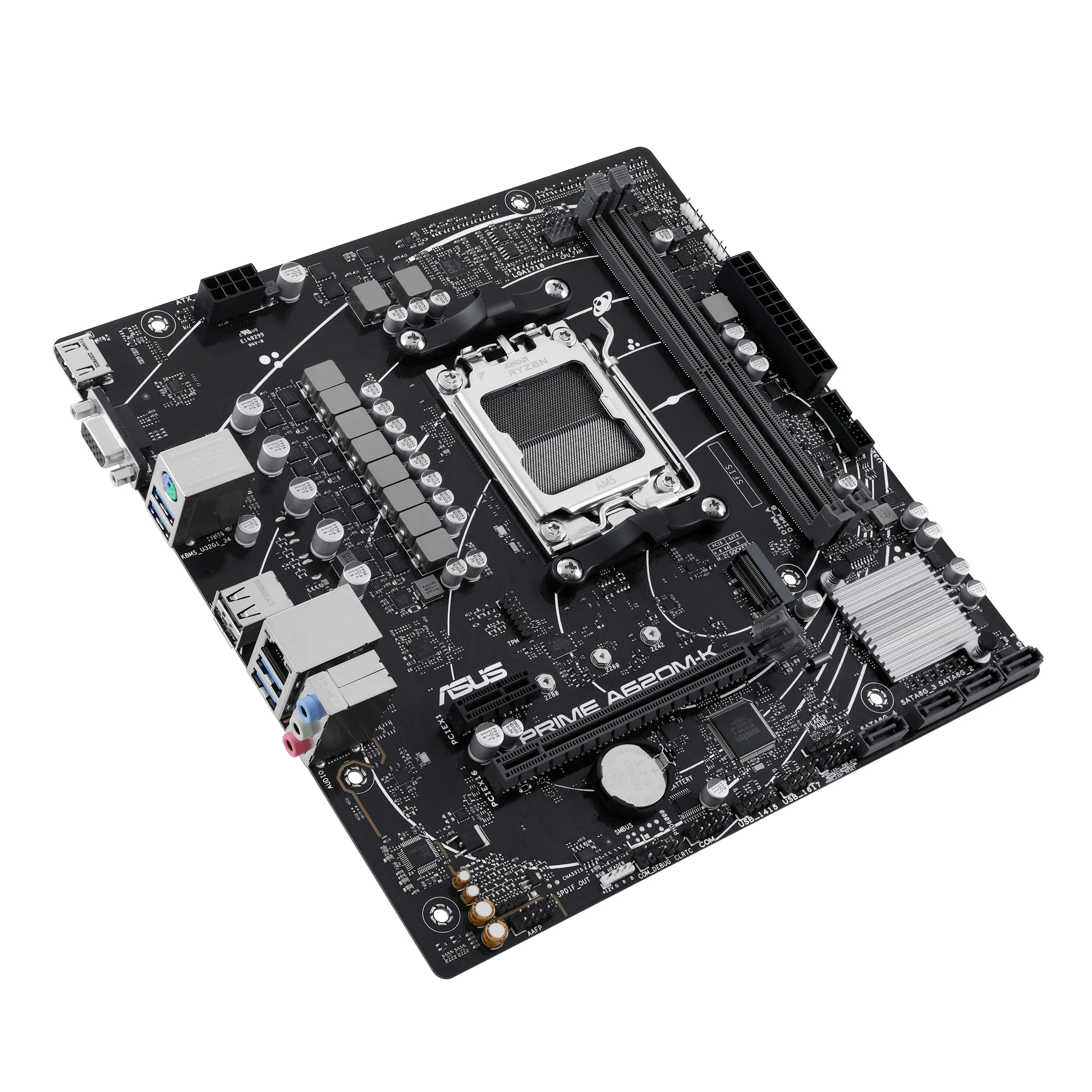 Asus Prime A620M-K-CSM DDR5 Motherboard - Image 4