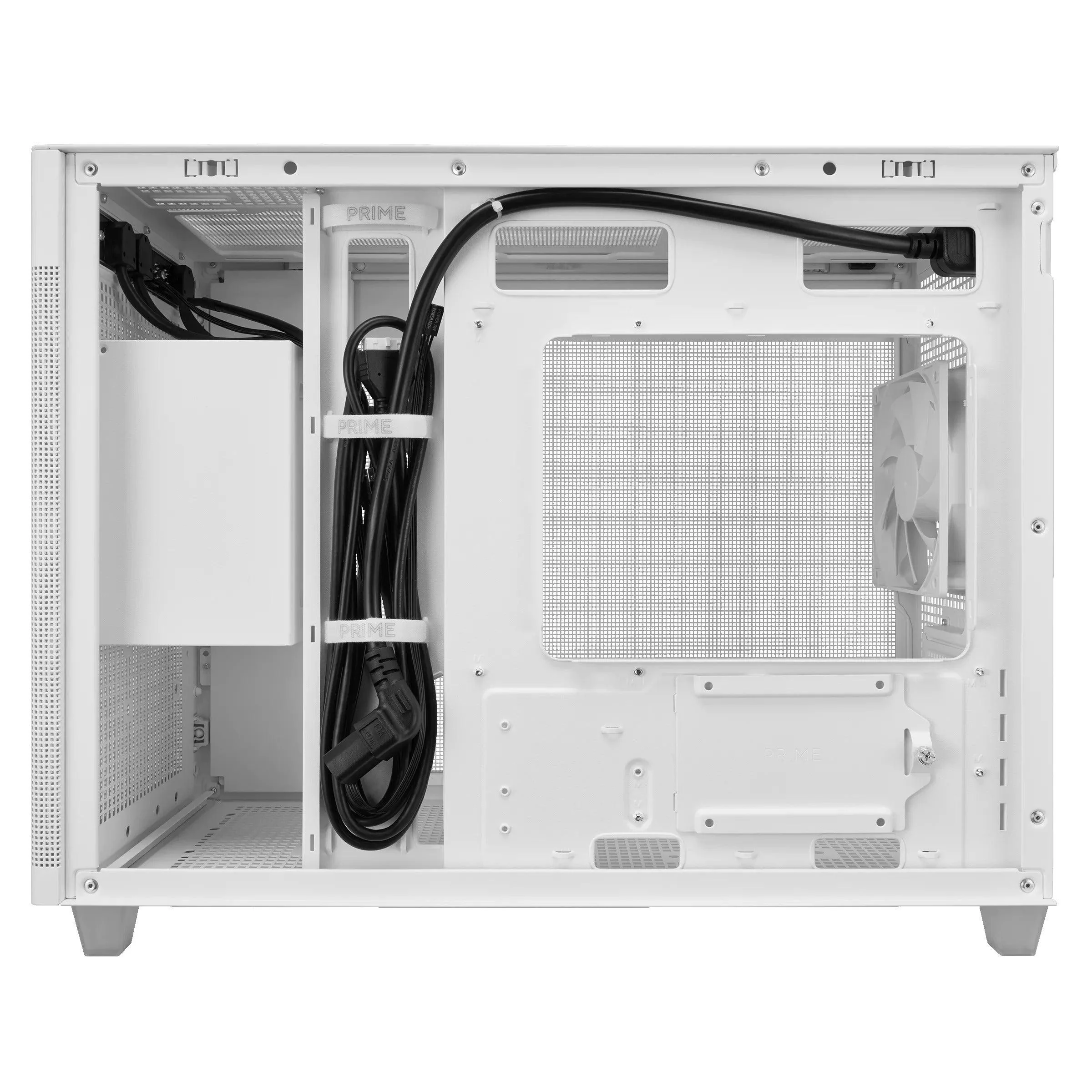 ASUS Prime AP201 Micro-ATX Case Mesh (White) - Image 4