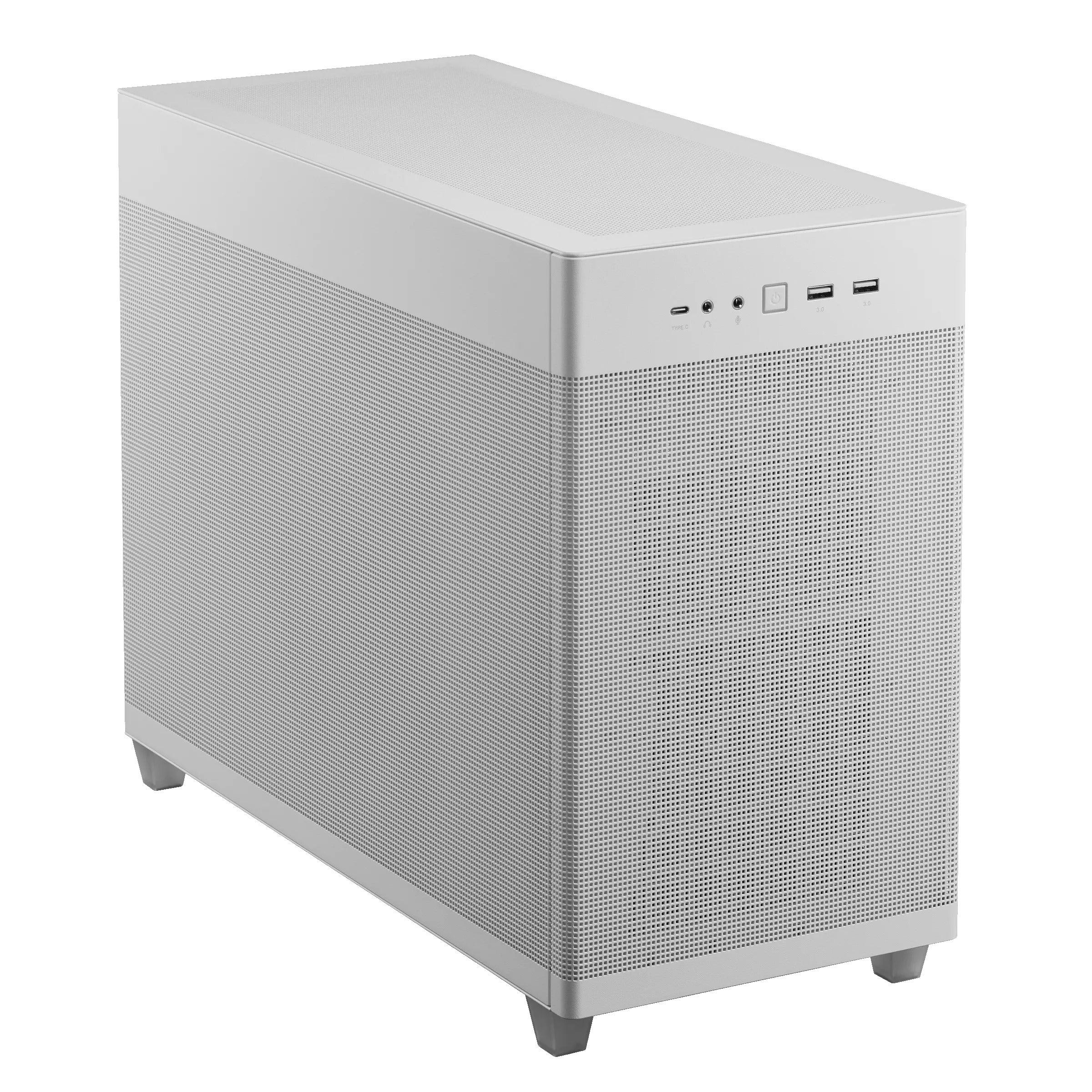 ASUS Prime AP201 Micro-ATX Case Mesh (White) - Image 7