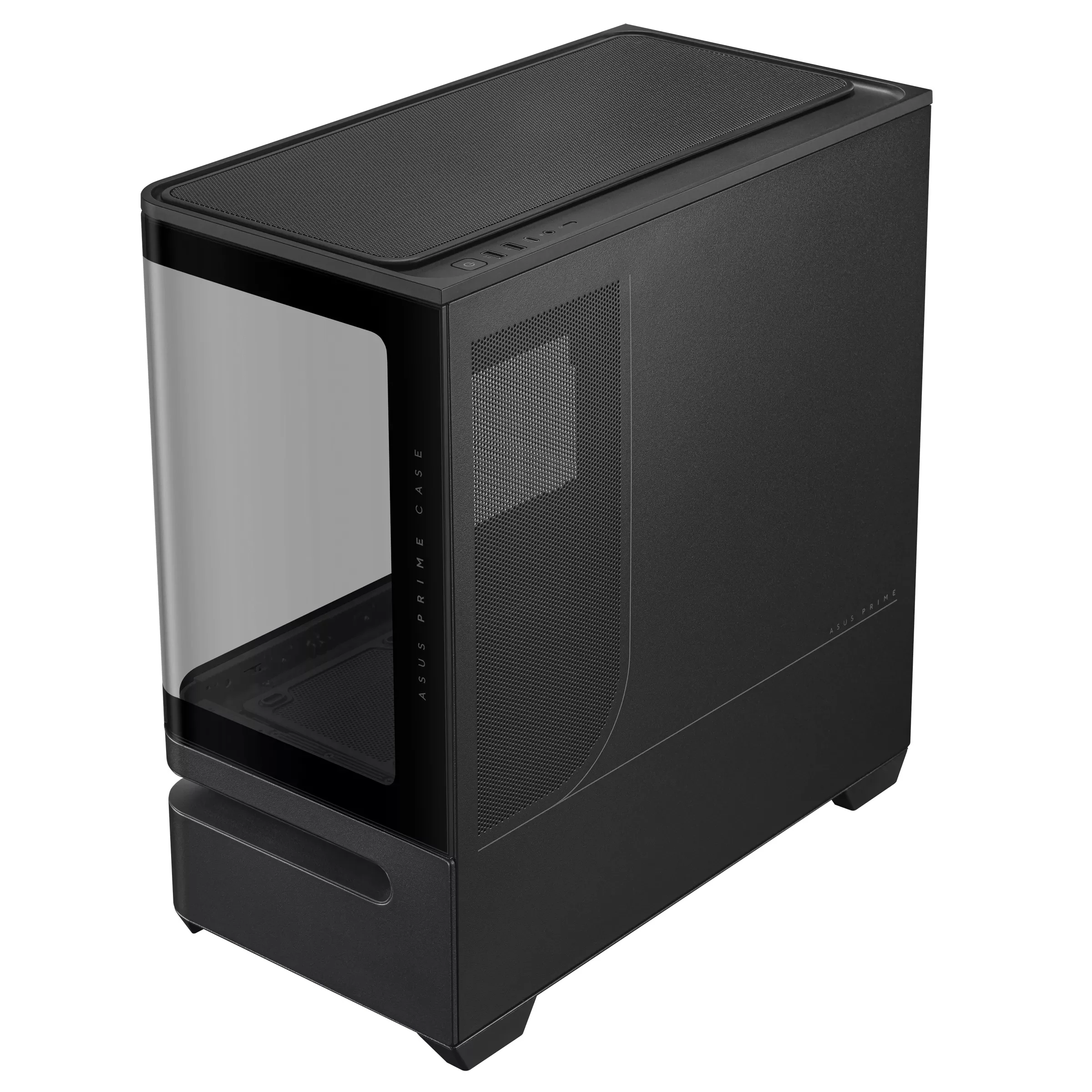 Asus Prime AP202 Air Floating mATX Curved Glass Panel Panoramic PC Case (Black, White) - Image 6