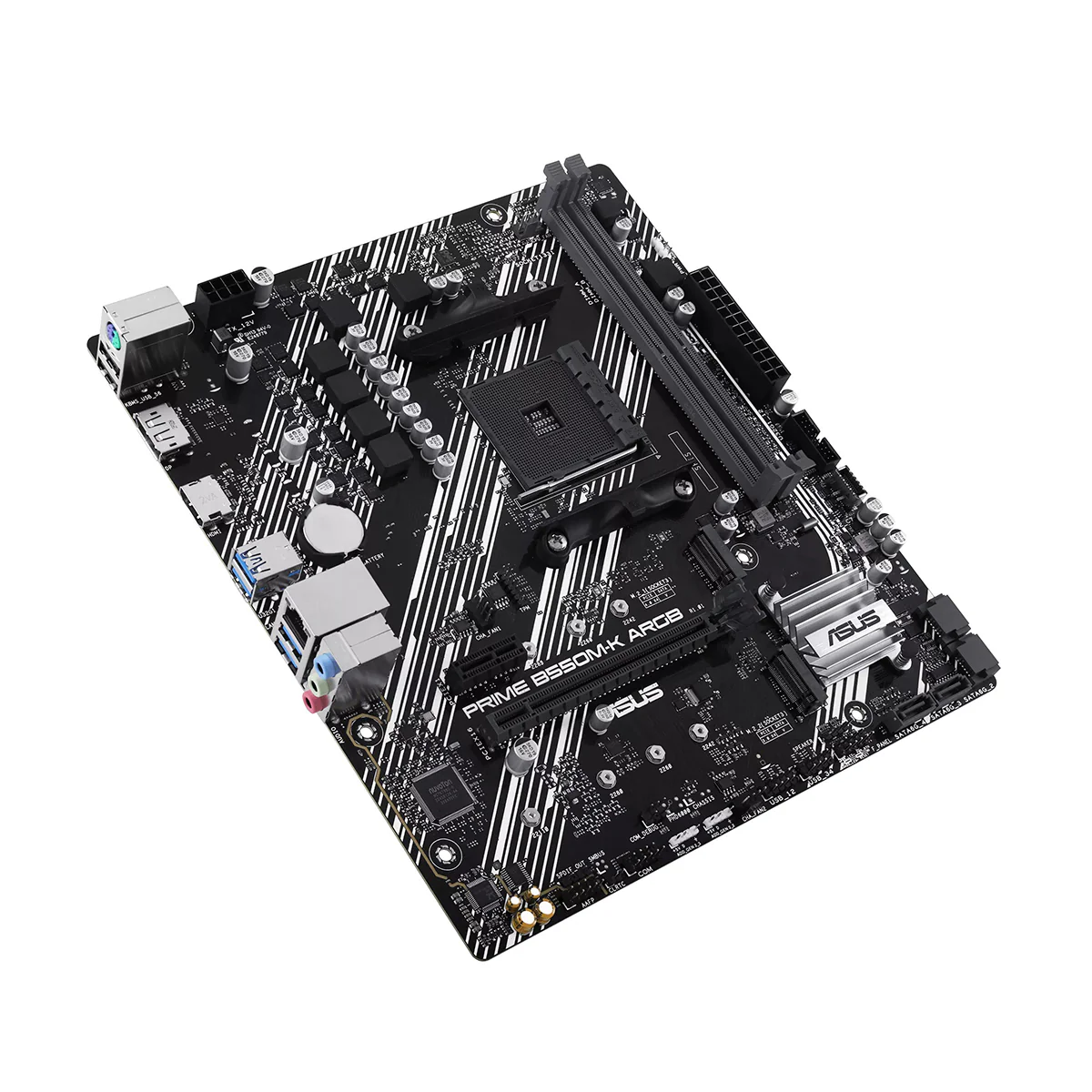 ASUS Prime B550M-K ARGB AM4 Motherboard - Image 3