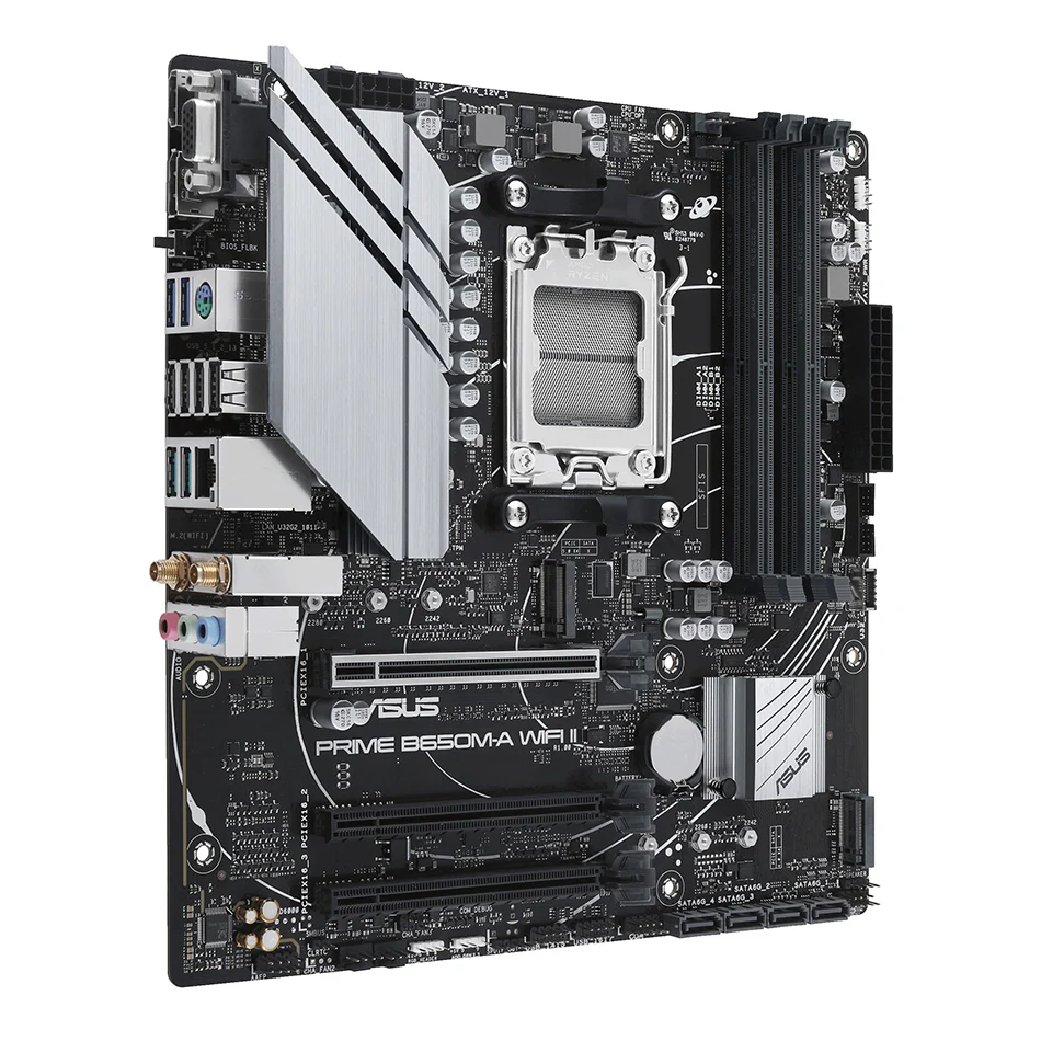 Asus Prime B650M-A Wifi II DDR5 AMD Motherboard - Image 2