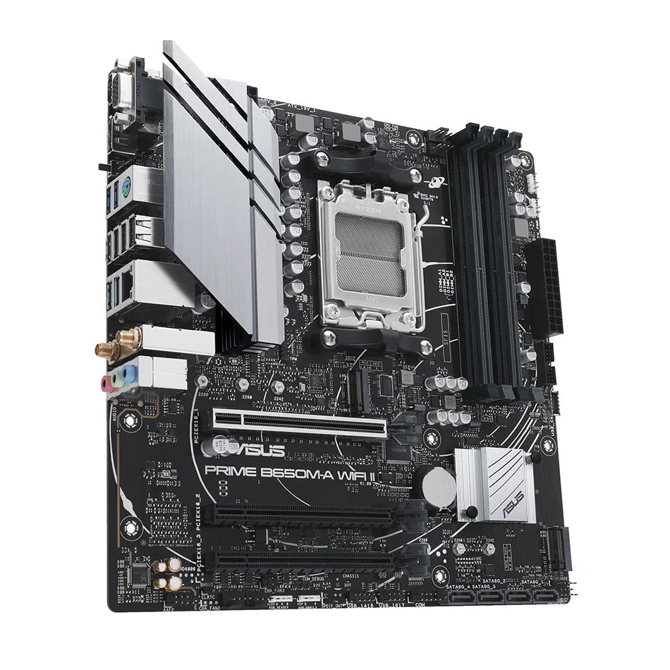 Asus Prime B650M-A Wifi II DDR5 AMD Motherboard - Image 3