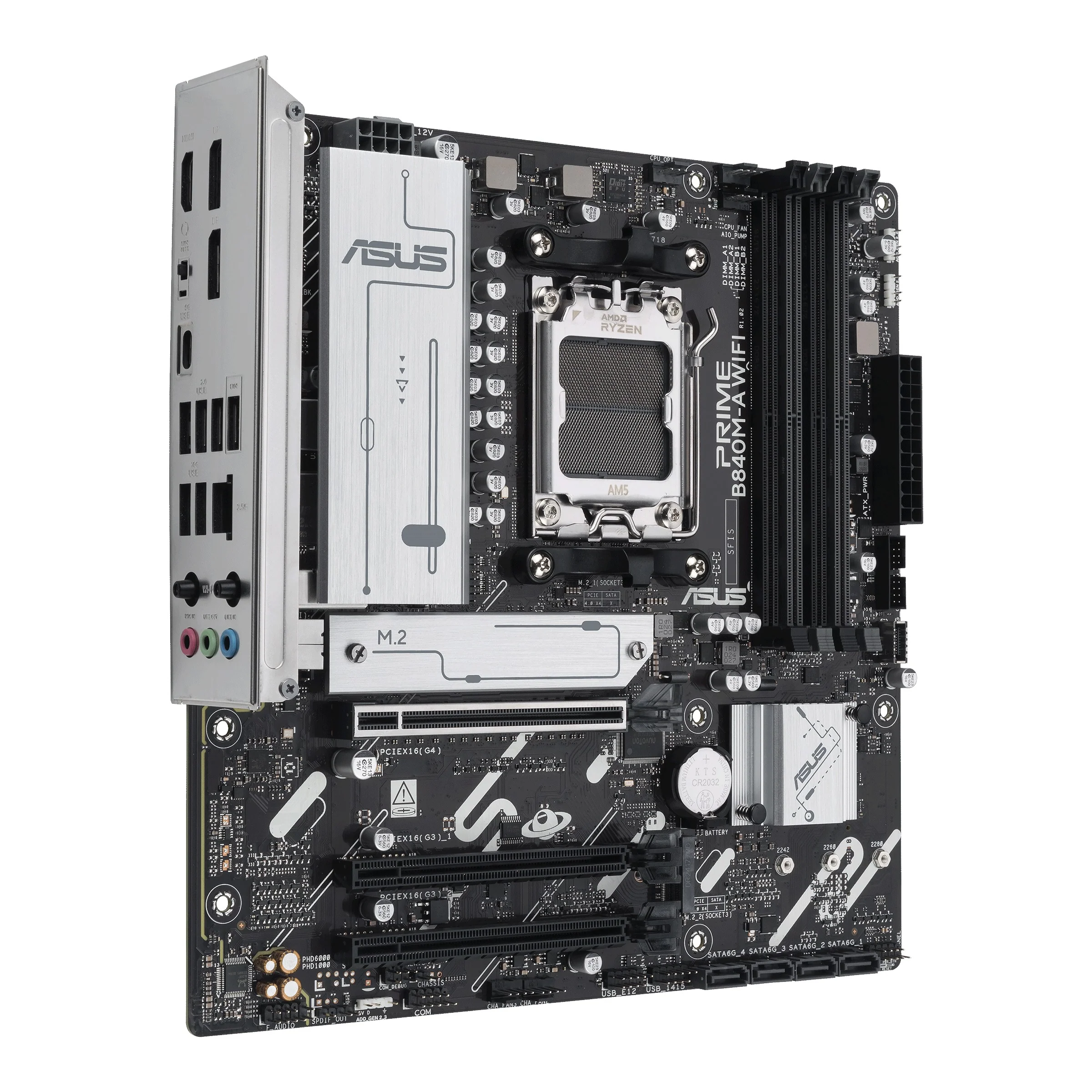 Asus Prime B840M-A WiFi-CSM AM5 DDR5 Motherboard - Image 2