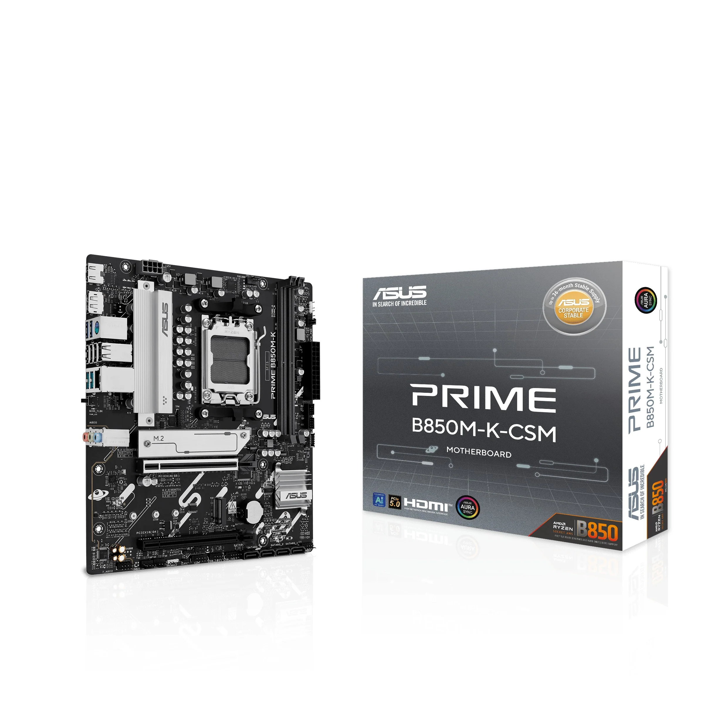 Asus Prime B850M-K-CSM DDR5 AMD Motherboard - Image 7
