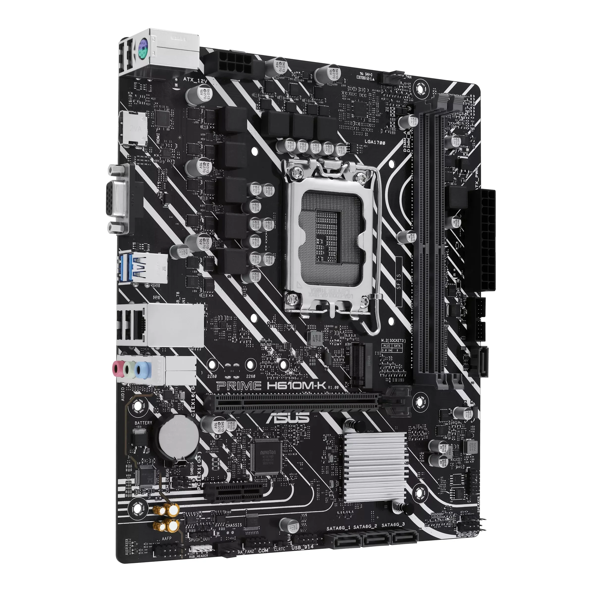 Asus Prime H610M-K-CSM DDR5 Intel Motherboard - Image 2