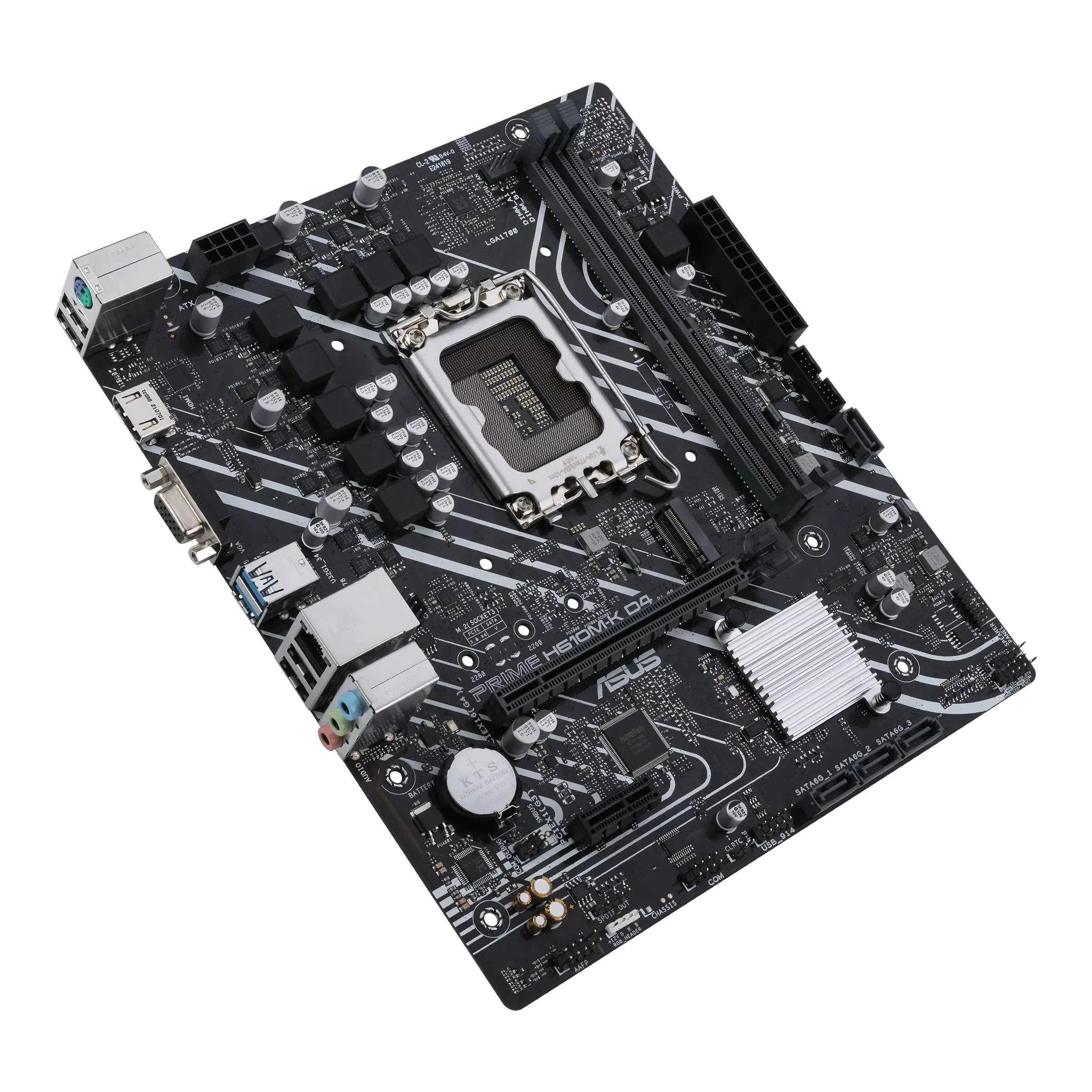 Asus Prime H610M-K D4-CSM DDR4 Motherboard - Image 3