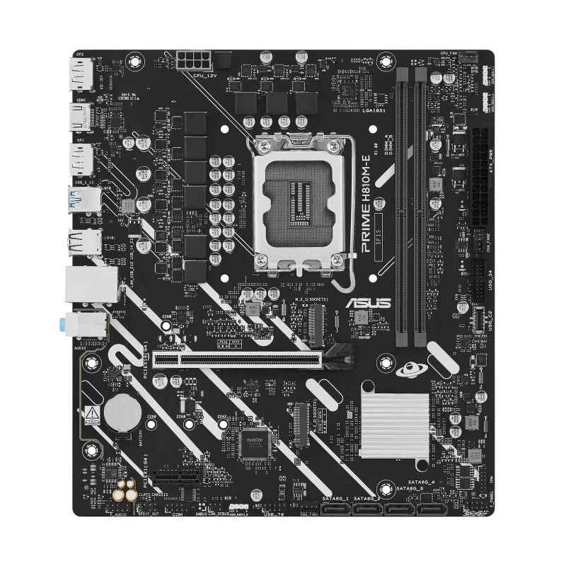 Asus Prime H810M-E-CSM DDR5 Intel Motherboard - Image 2