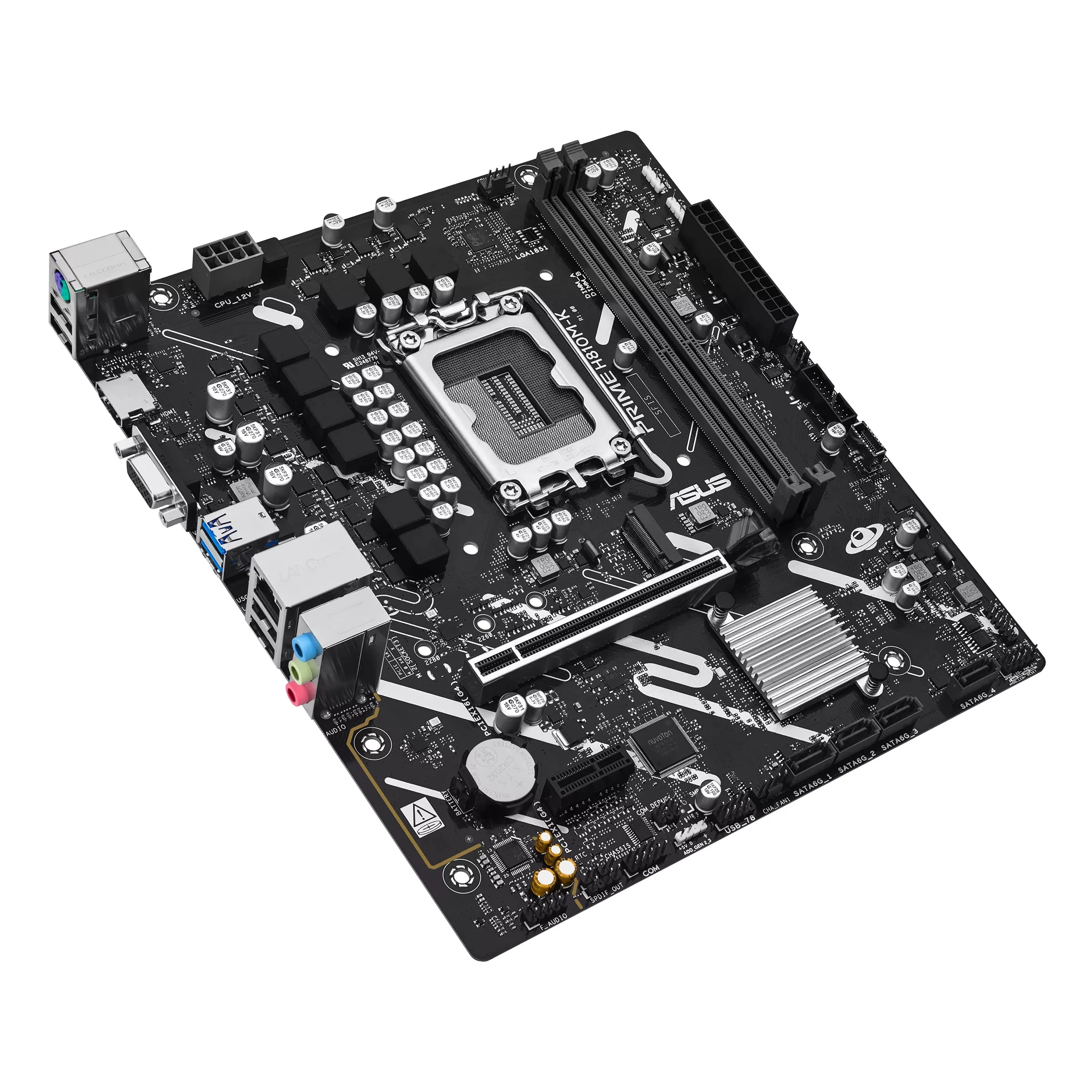 ASUS Prime H810M-K DDR5 Intel Motherboard - Image 6
