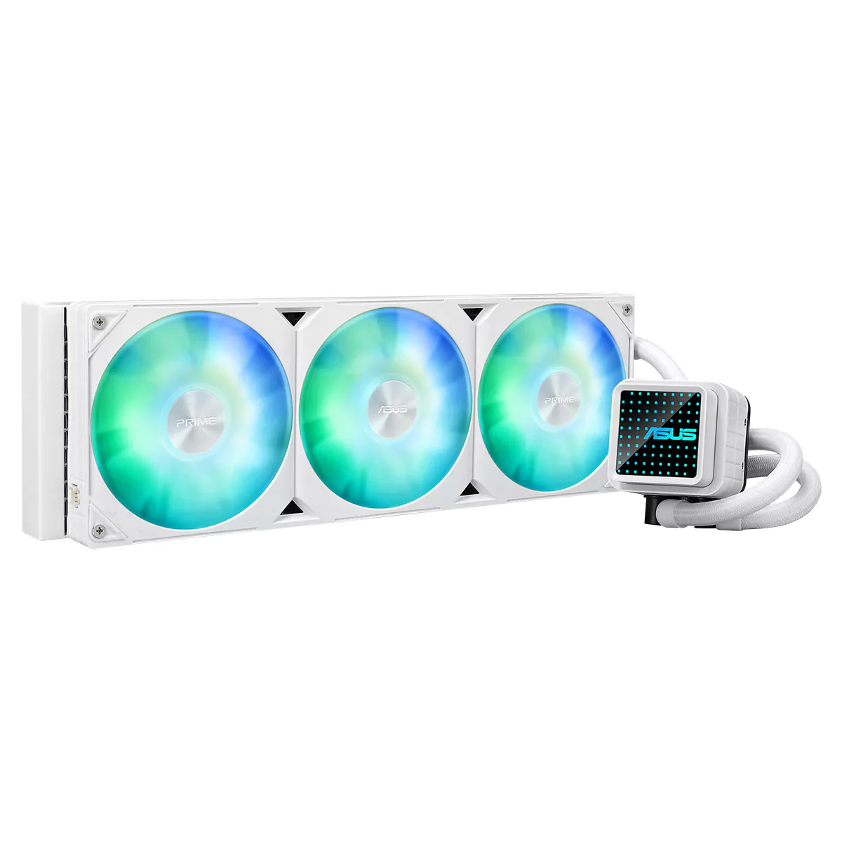 Asus Prime LC 360 ARGB AIO CPU Liquid Cooler (White) - Image 5
