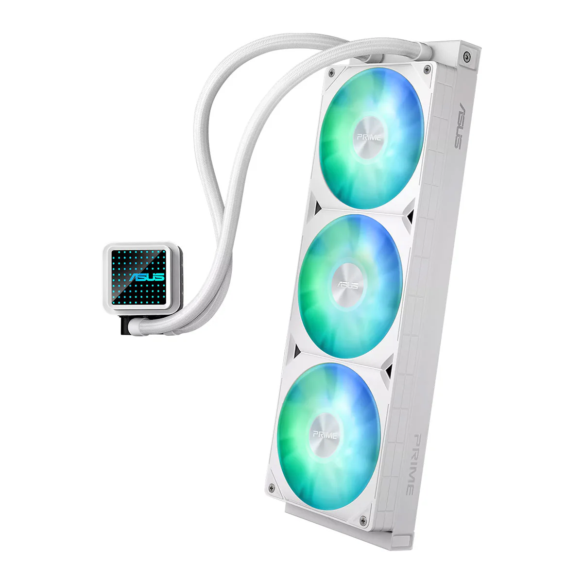 Asus Prime LC 360 ARGB AIO CPU Liquid Cooler (White) - Image 8