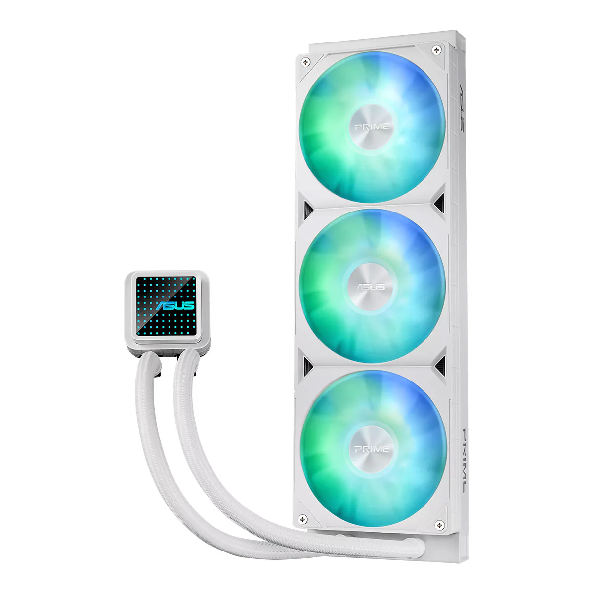Asus Prime LC 360 ARGB AIO CPU Liquid Cooler (White) - Image 9