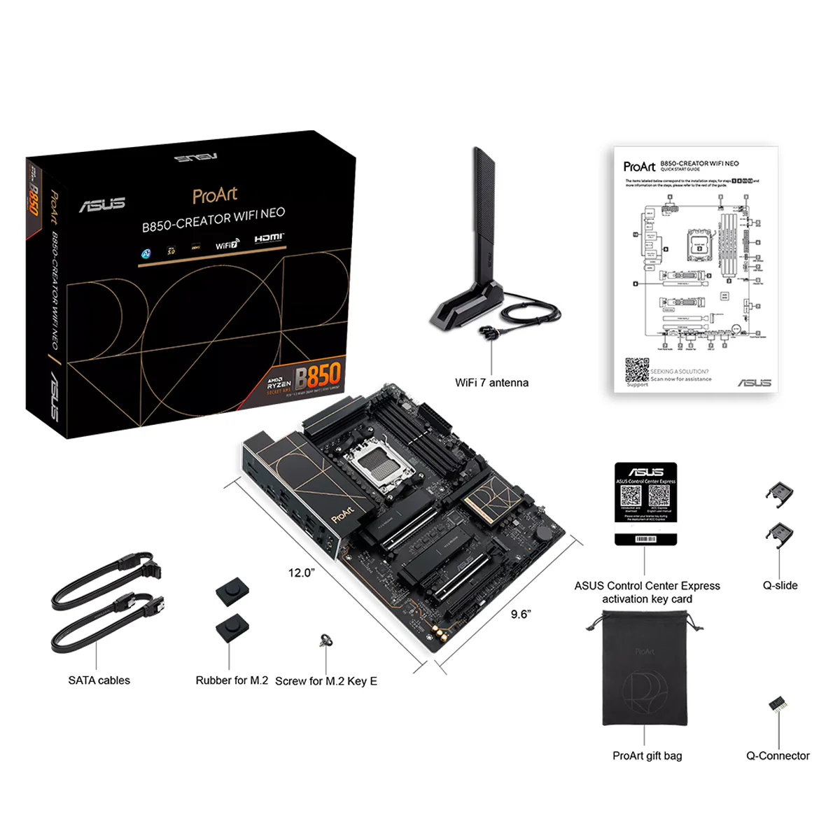 ASUS ProArt B850-Creator WiFi Neo DDR5 AMD Motherboard - Image 12