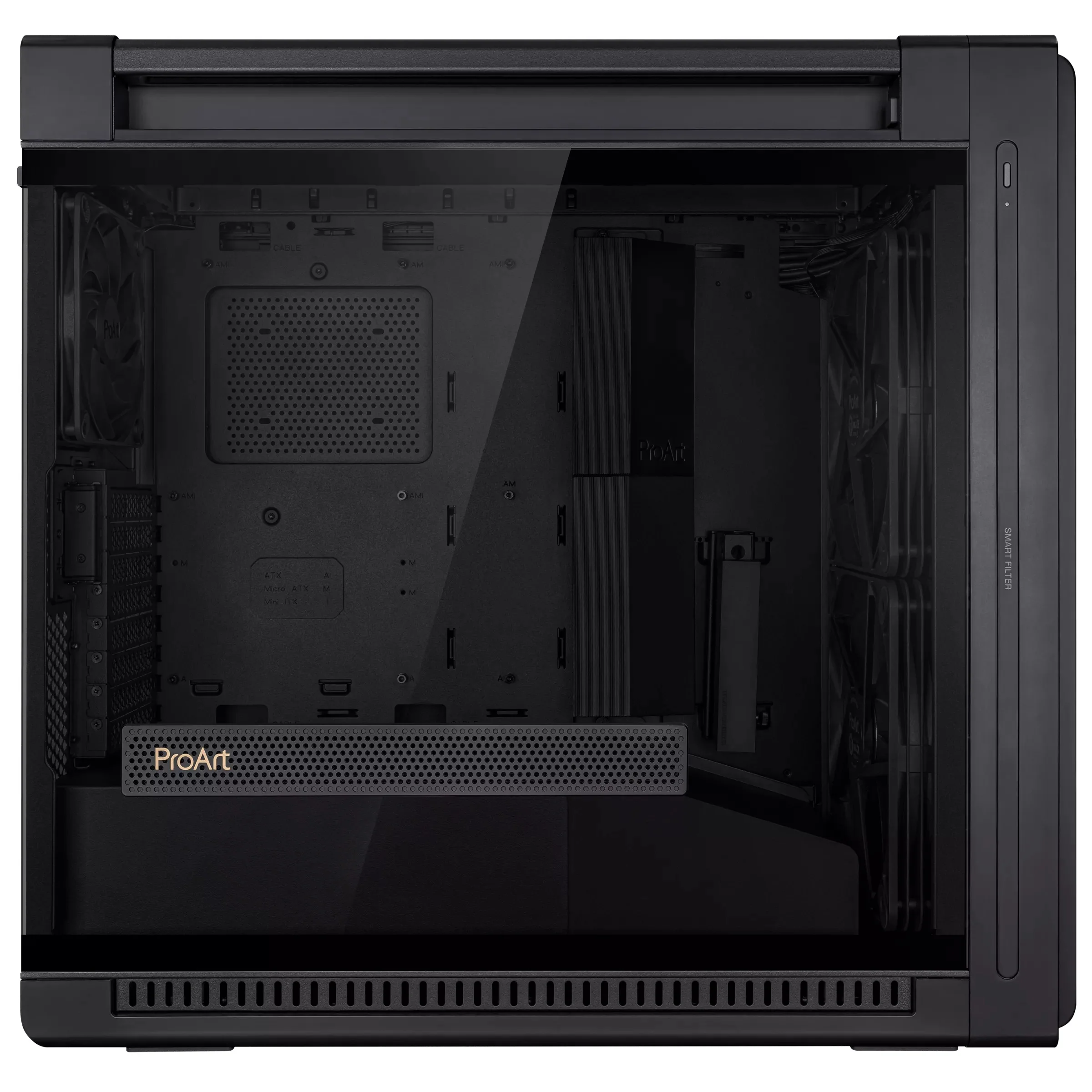 Asus Proart PA602 E-ATX Mid-Tower Gaming Case (Black) - Image 18