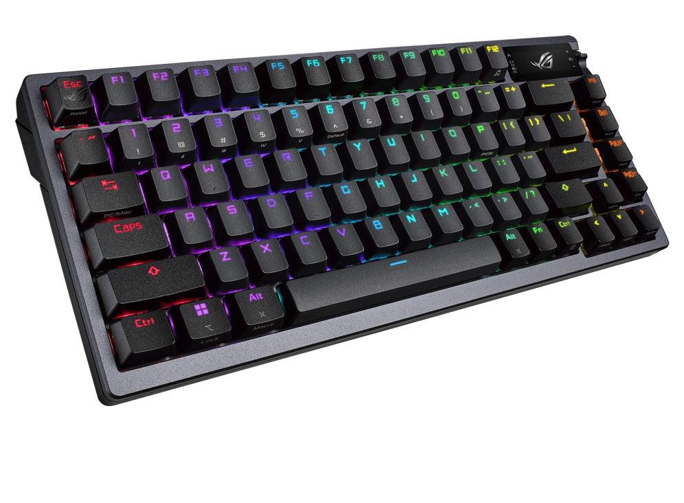 Asus ROG Azoth Custom Hot-swappable Wireless Mechanical Gaming Keyboard - ROG NX Blue - Image 2