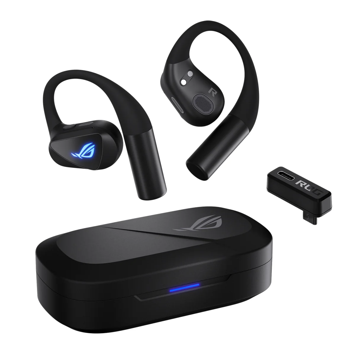 Asus ROG Cetra Open Wireless Speednova In-Ear Gaming Headphones (Black) - Image 9