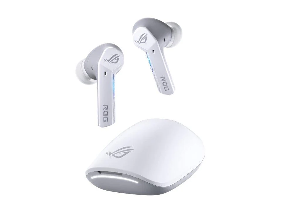 Asus ROG Cetra True Wireless ANC In-Ear Gaming Headphone (White) - Image 2