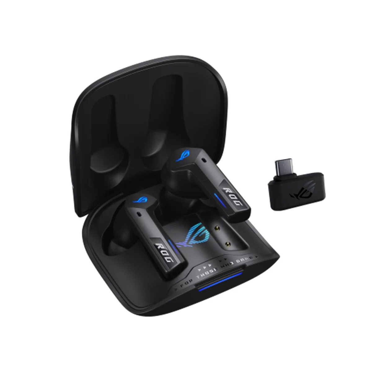 ASUS ROG Cetra True Wireless Speednova ANC In-Ear RGB Gaming Headphone (Black, White) - Image 4
