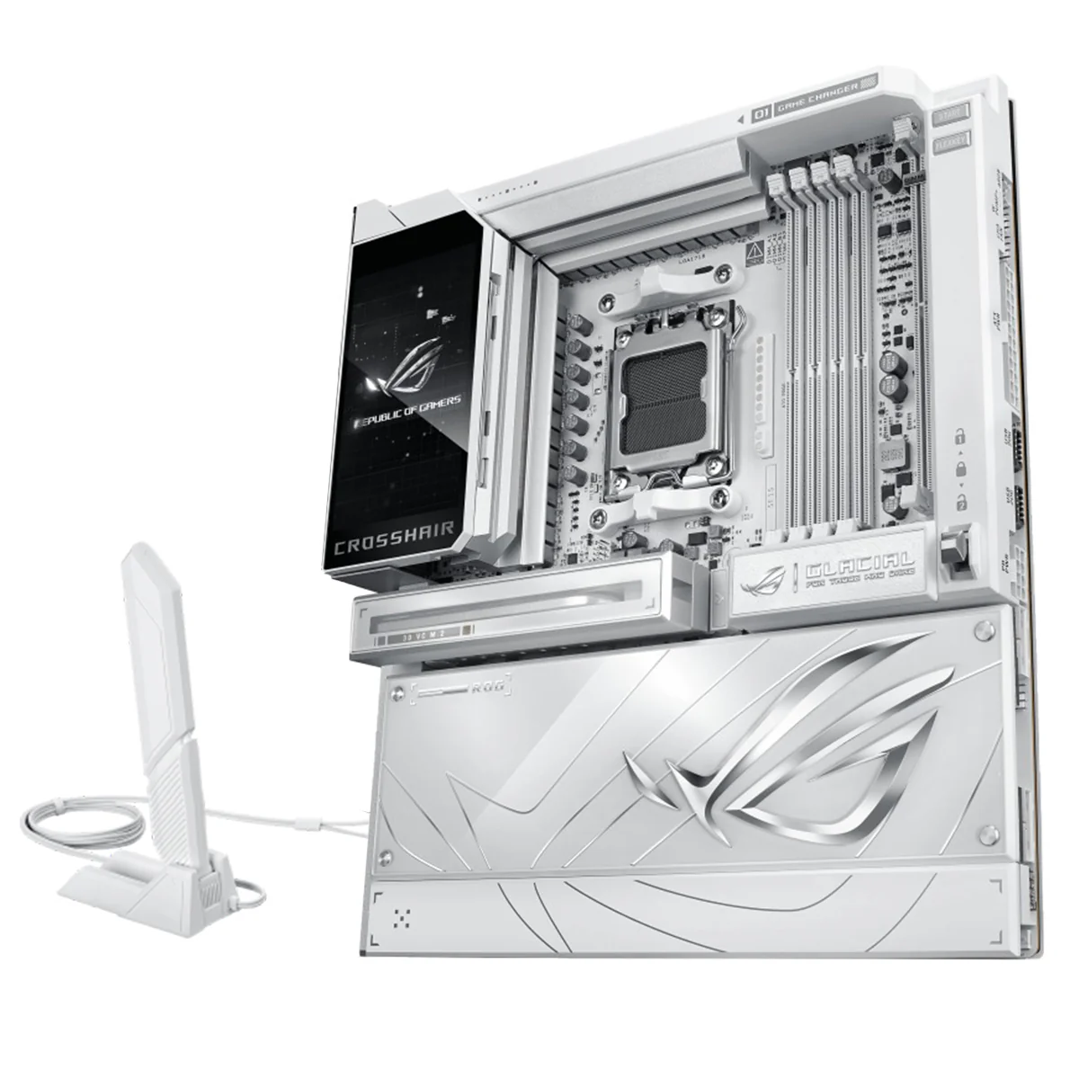 ASUS ROG Crosshair X870E Glacial DDR5 AMD Gaming Motherboard - Image 11