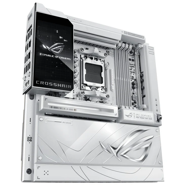 ASUS ROG Crosshair X870E Glacial DDR5 AMD Gaming Motherboard - Image 7