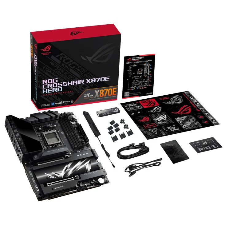 Asus ROG Crosshair X870E Hero DDR5 Motherboard - Image 7