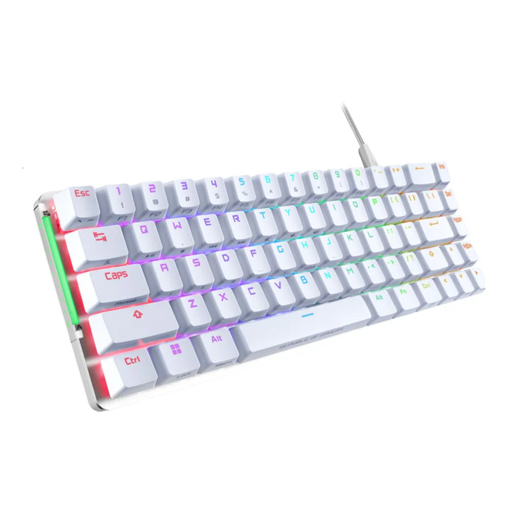 Asus ROG Falchion Ace M602 65% RGB Compact Gaming Mechanical Keyboard (ROG NX Blue Switch Clicky & Tactile) (White) - Image 3