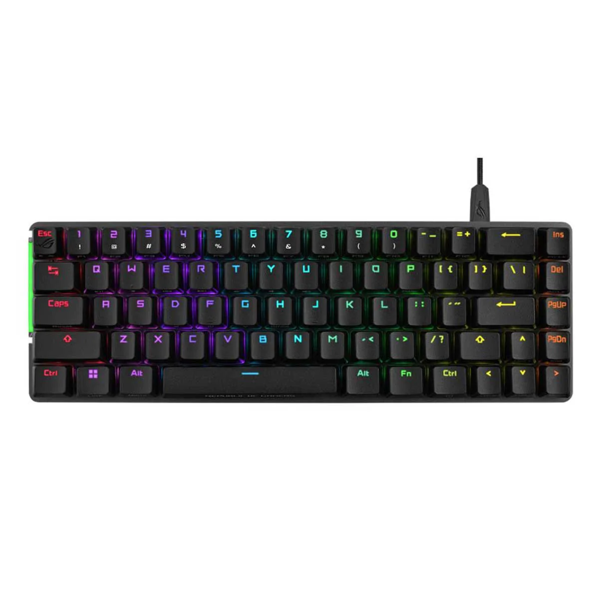 Asus ROG Falchion Ace M602 65% RGB Compact Gaming Mechanical Keyboard (ROG NX Red Switch Linear & Swift) (Black) - Image 3