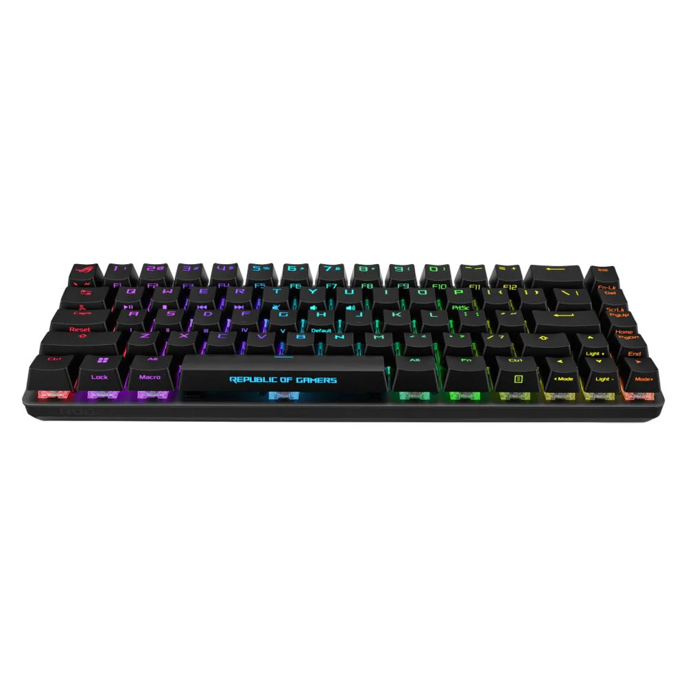Asus ROG Falchion Ace M602 65% RGB Compact Gaming Mechanical Keyboard (ROG NX Red Switch Linear & Swift) (Black) - Image 4
