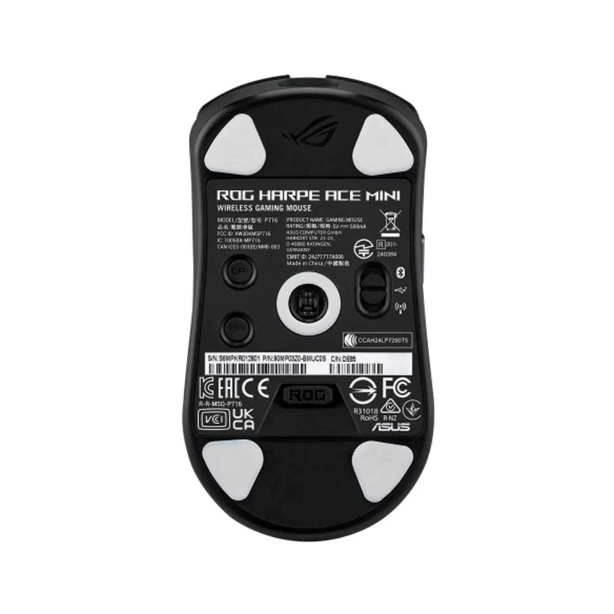 Asus ROG Harpe Ace Mini Wireless Gaming Mouse (Black, White) - Image 9