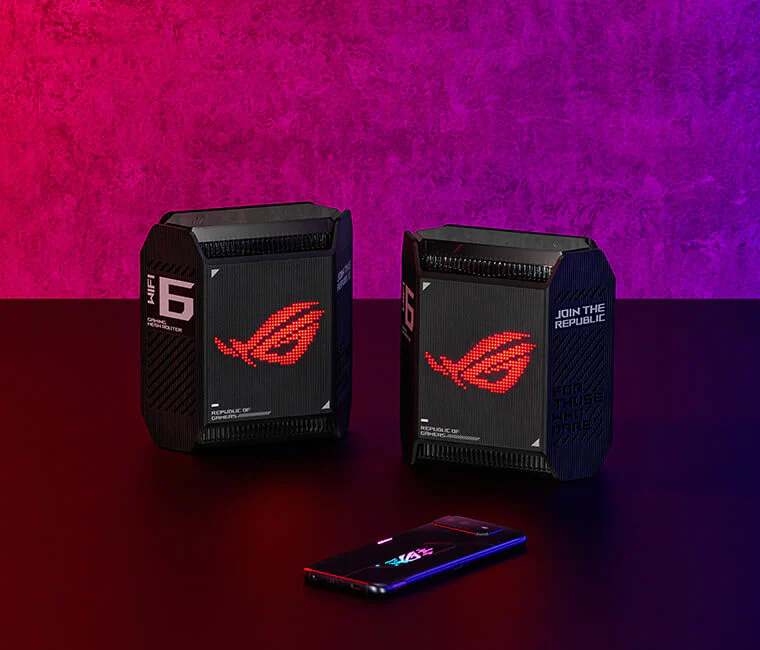Asus ROG Rapture GT6 WiFi 6 Tri-Band Gaming Mesh System (2-Pack) - Image 9