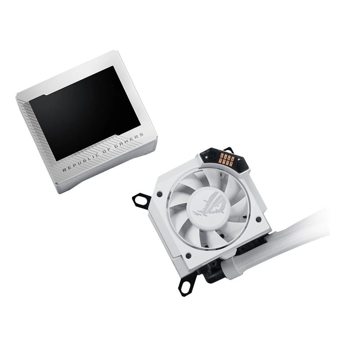 Asus ROG Ryujin III 360 ARGB Liquid CPU Cooler (White) - Image 7
