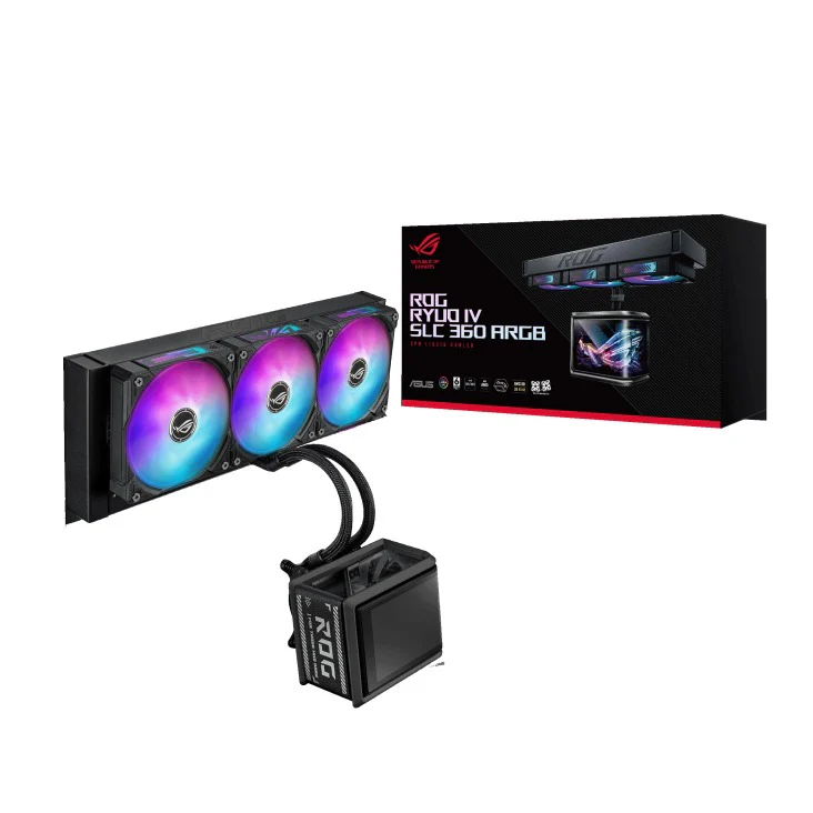 Asus ROG RYUO IV SLC 360 ARGB CPU Liquid Cooler (Black) - Image 11