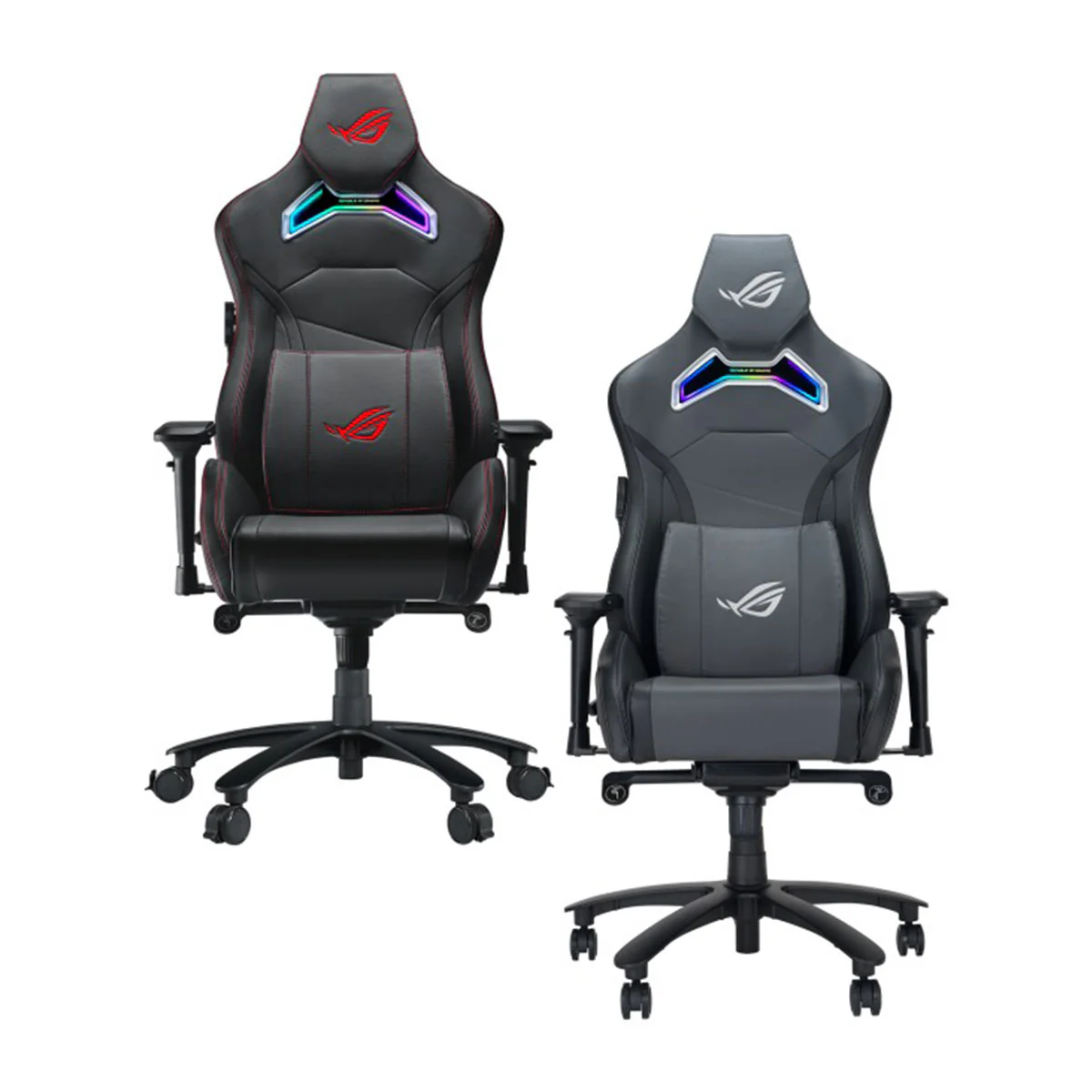 Asus ROG SL301 Chariot X Gaming Chair (Black, Grey) - Image 2