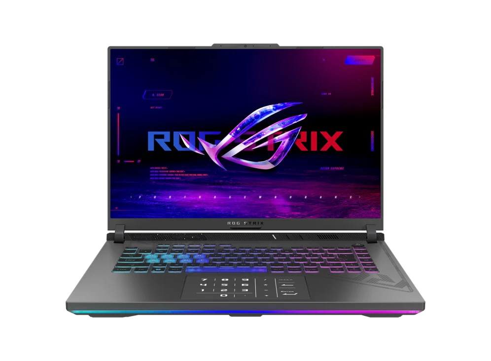 Asus ROG Strix G16 G614JV-N3100W Gaming Laptop (Eclipse Gray) | 16" FHD+ (1920 x 1200, WUXGA) | i7-13650HX | 16GB RAM | 1TB SSD | RTX 4060 |Windows 11 Home | ROG Backpack | ROG Impact Gaming Mouse - Image 2
