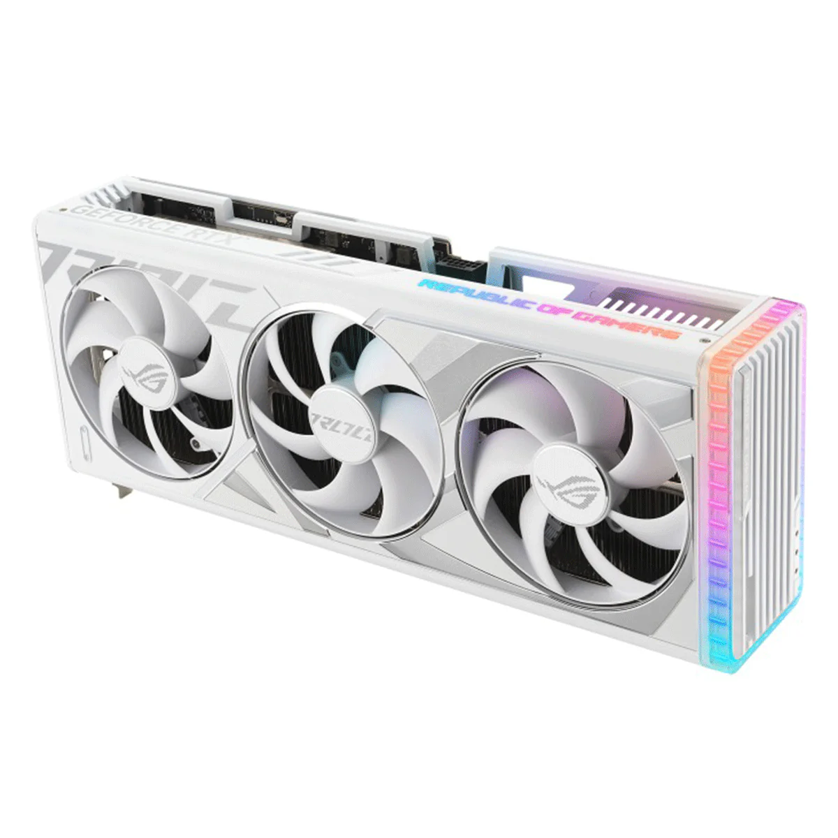 Asus ROG Strix Gaming Geforce RTX 4080 Super OC 16GB GDDR6X Graphics Card (White) - Image 3